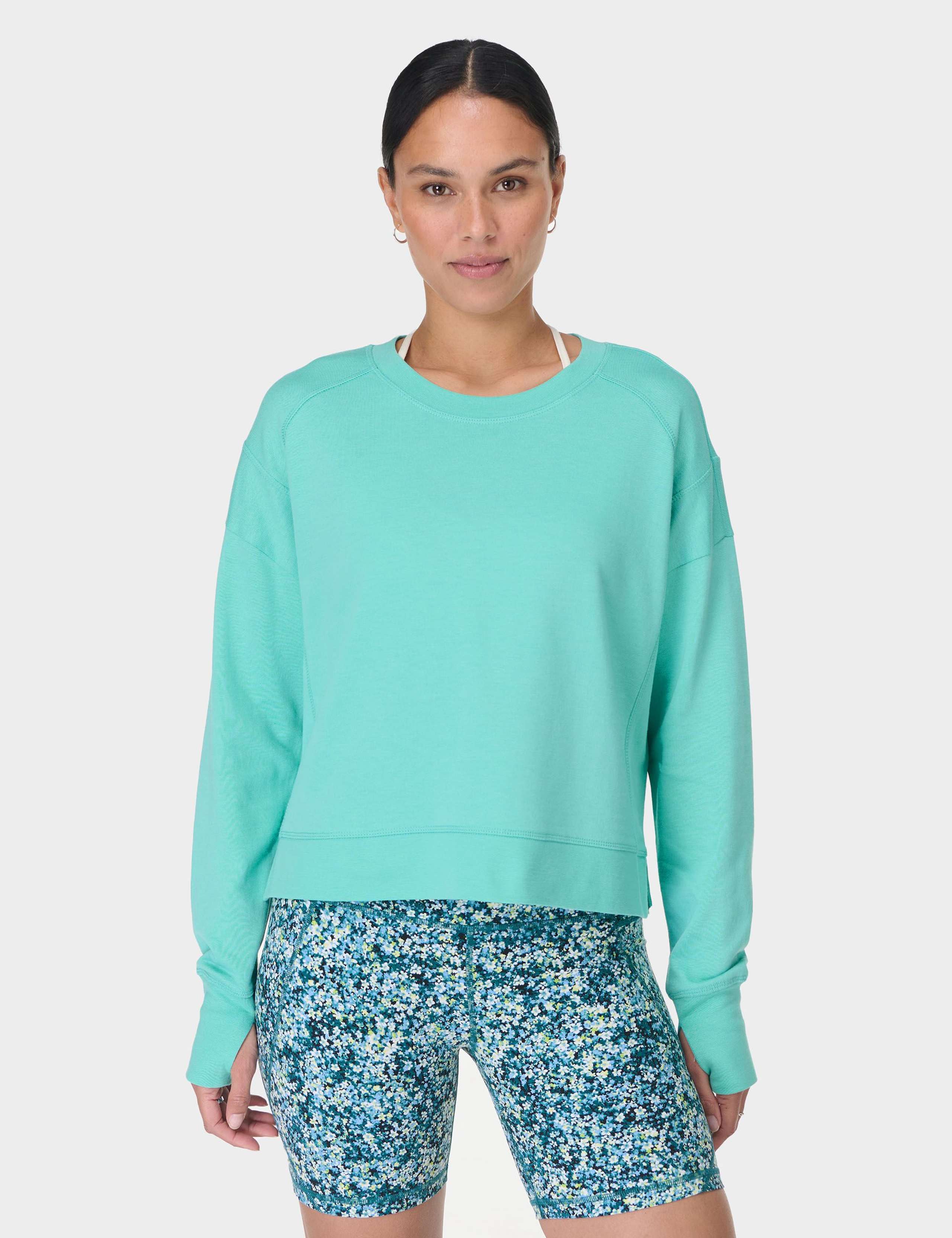 After Class Cotton Blend Relaxed Sweat-shirt