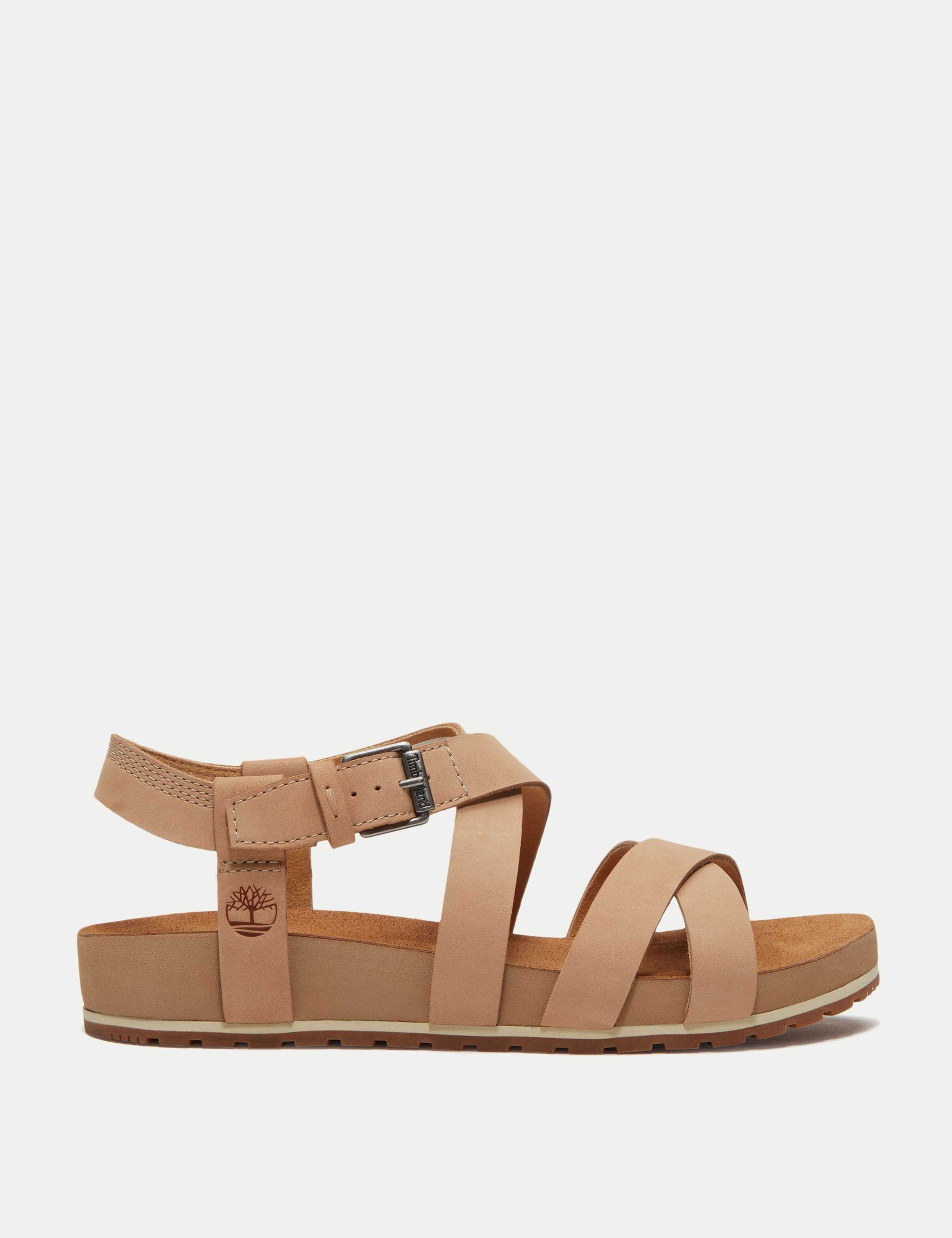 Malibu Waves Leather Gladiator Sandals