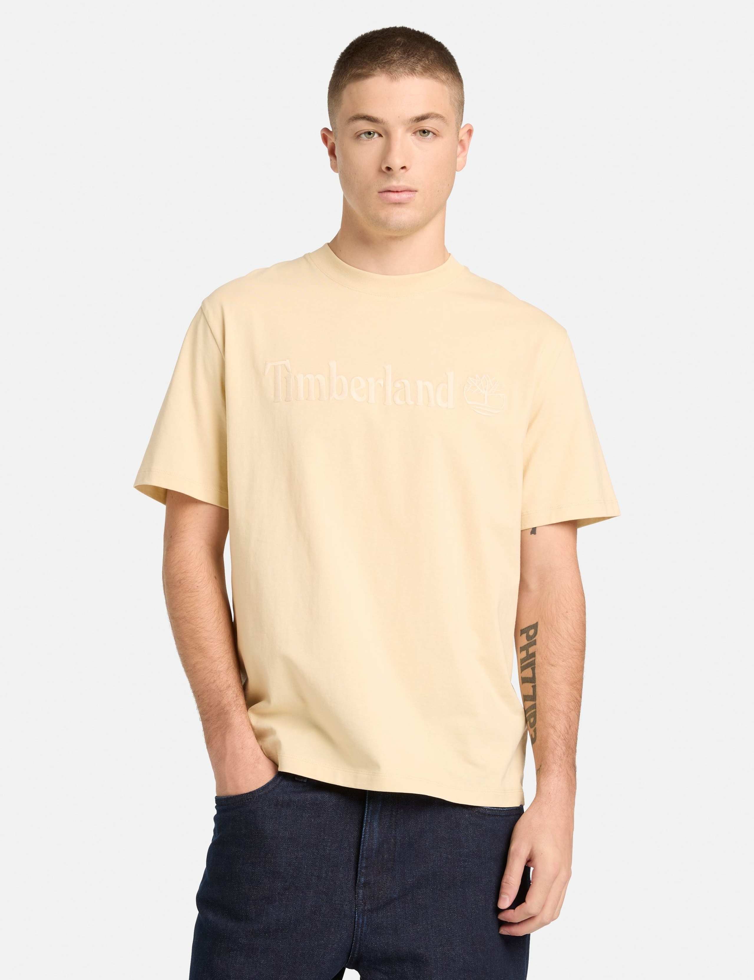 Pure Cotton Crew Neck T-Shirt