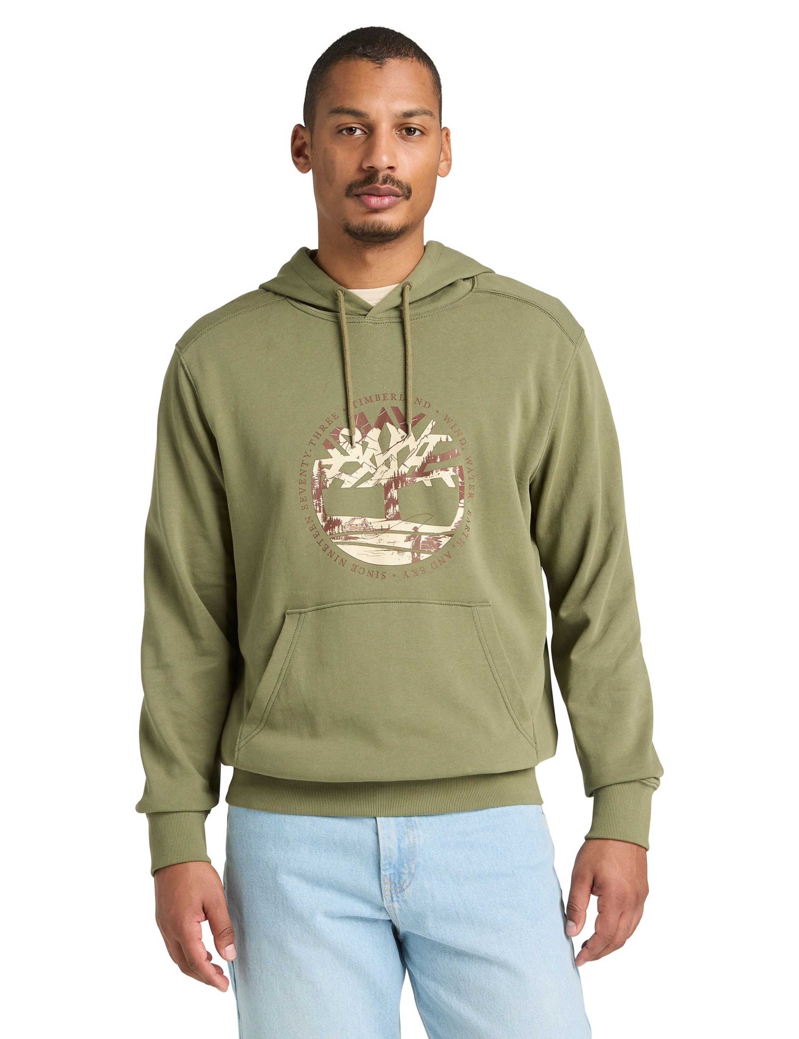 Cotton Rich Graphic Hoodie