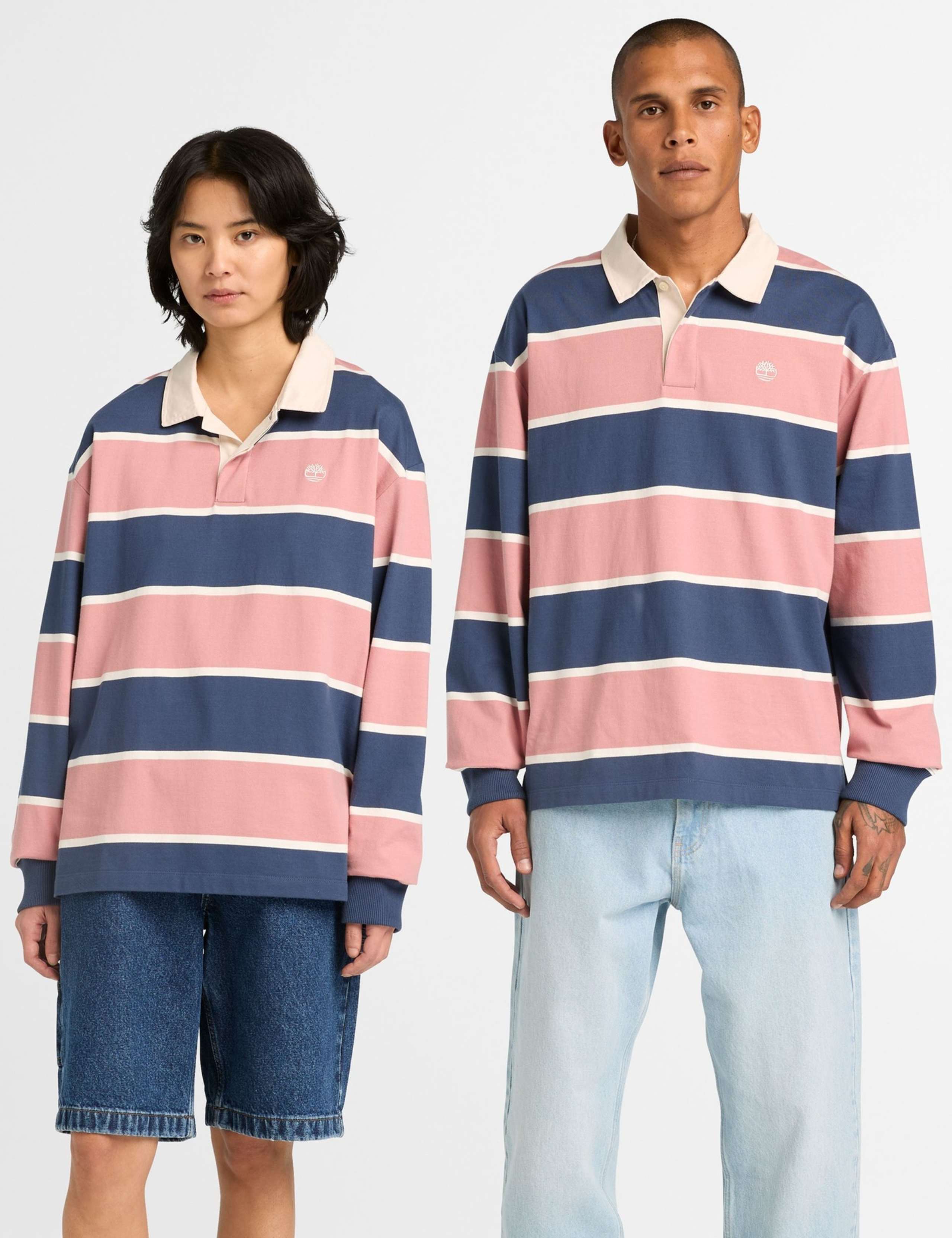 Pure Cotton Striped Rugby Shirt
