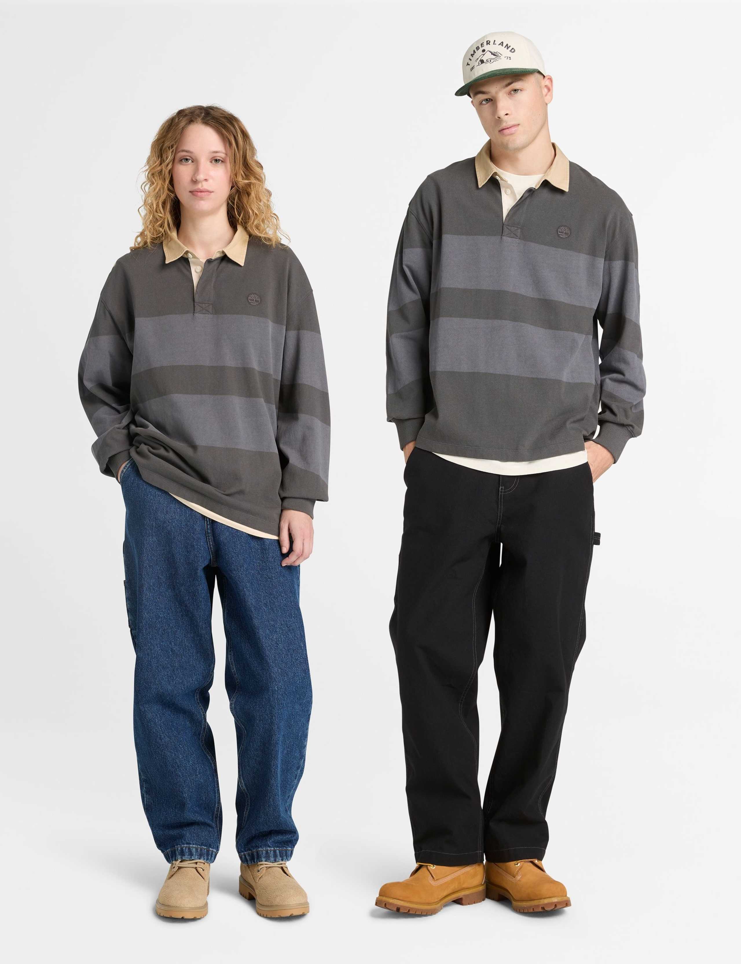 Pure Cotton Striped Rugby Shirt