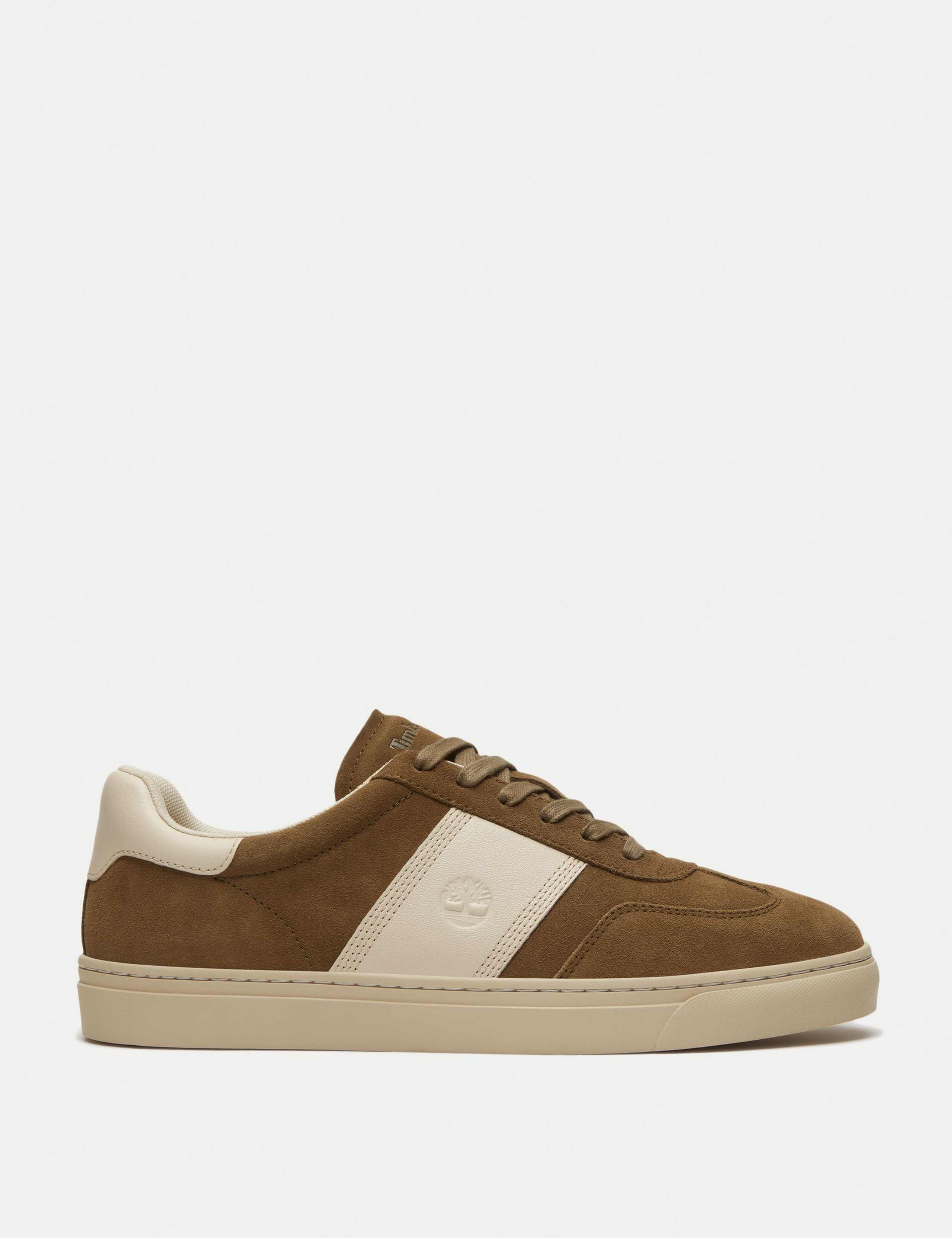 Lisbon Leather Lace Up Trainers