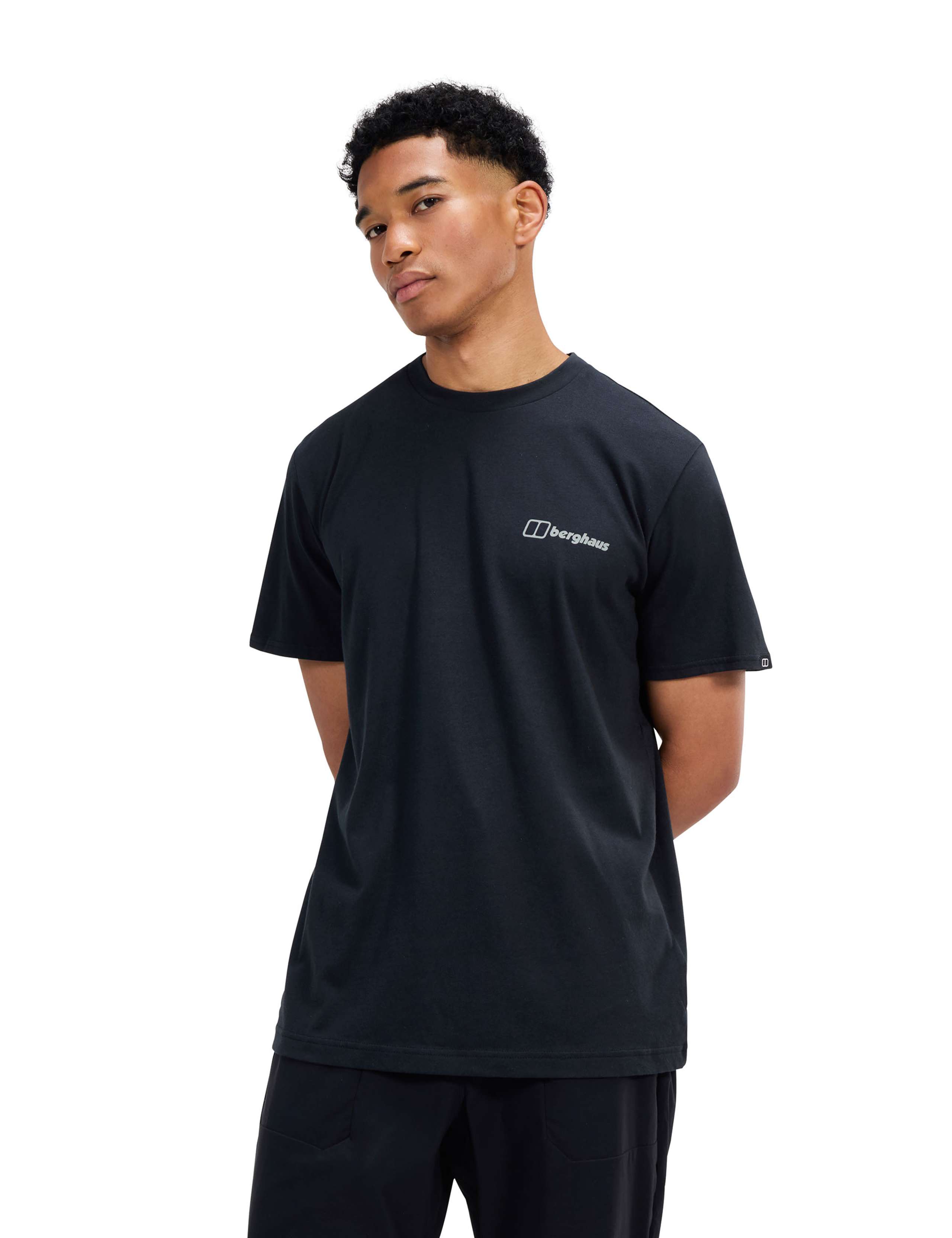 Grappled Pure Cotton Crew Neck T-Shirt