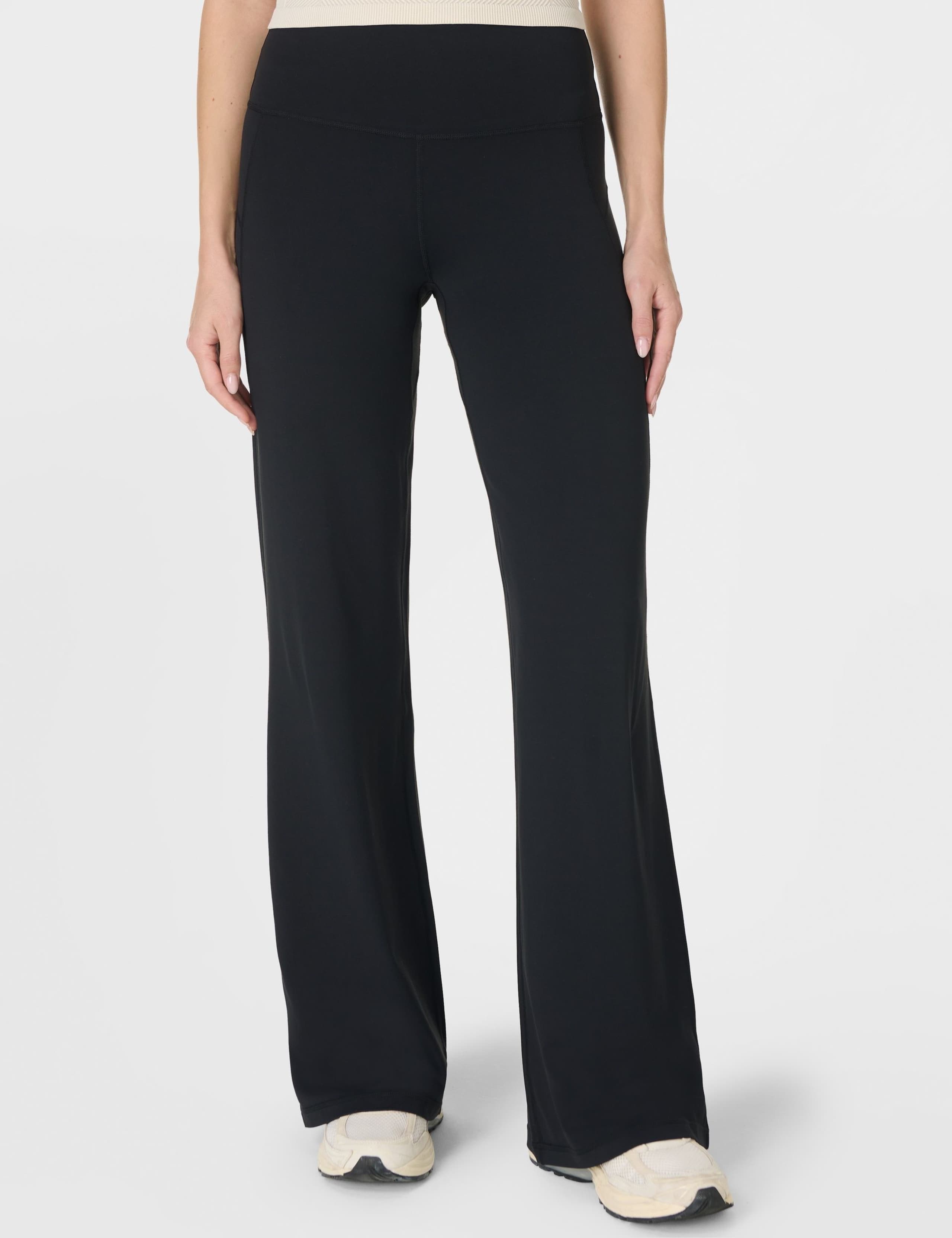 All Day High Waisted Wide Leg Trousers
