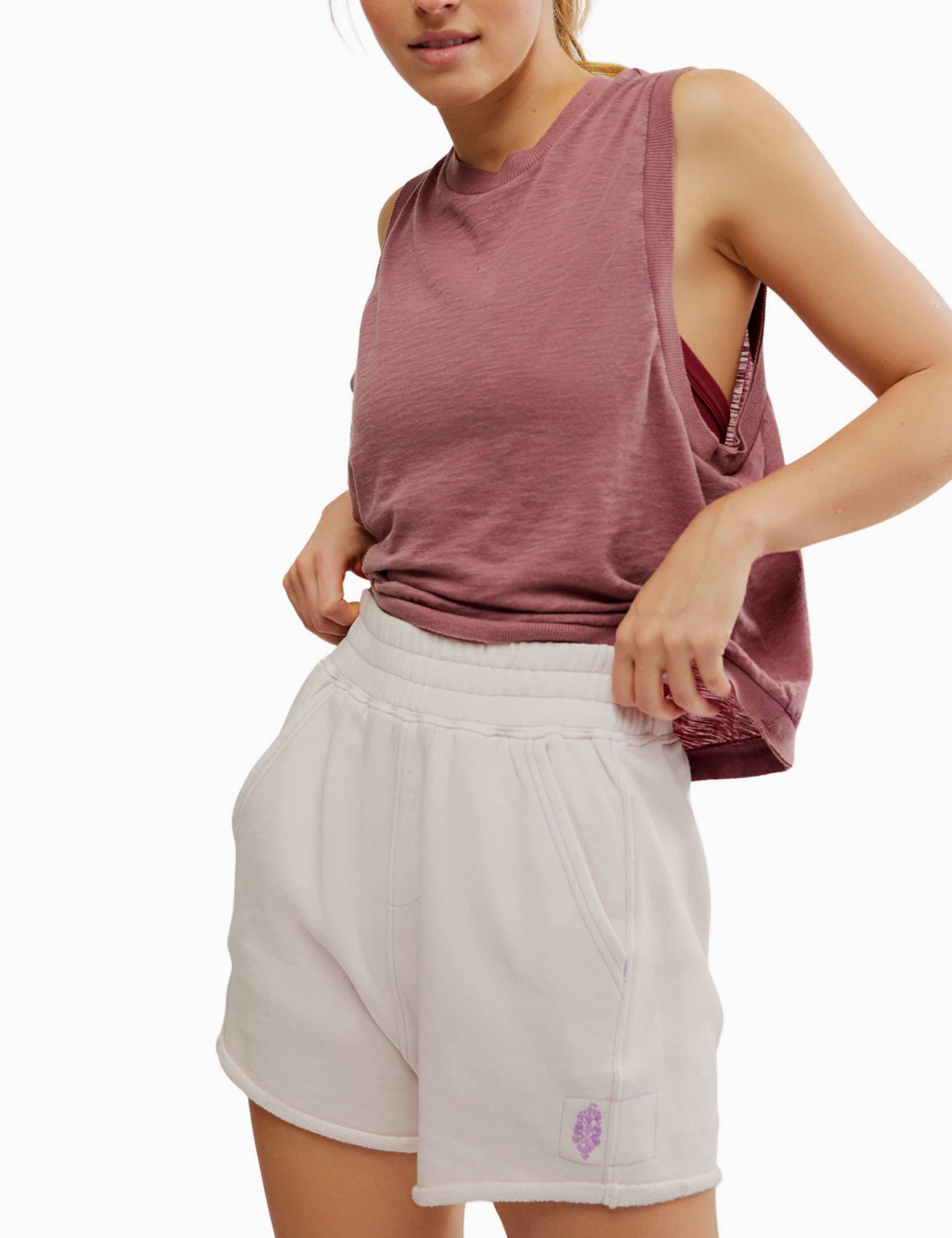 Love Cotton Rich Oversized Crop Vest Top