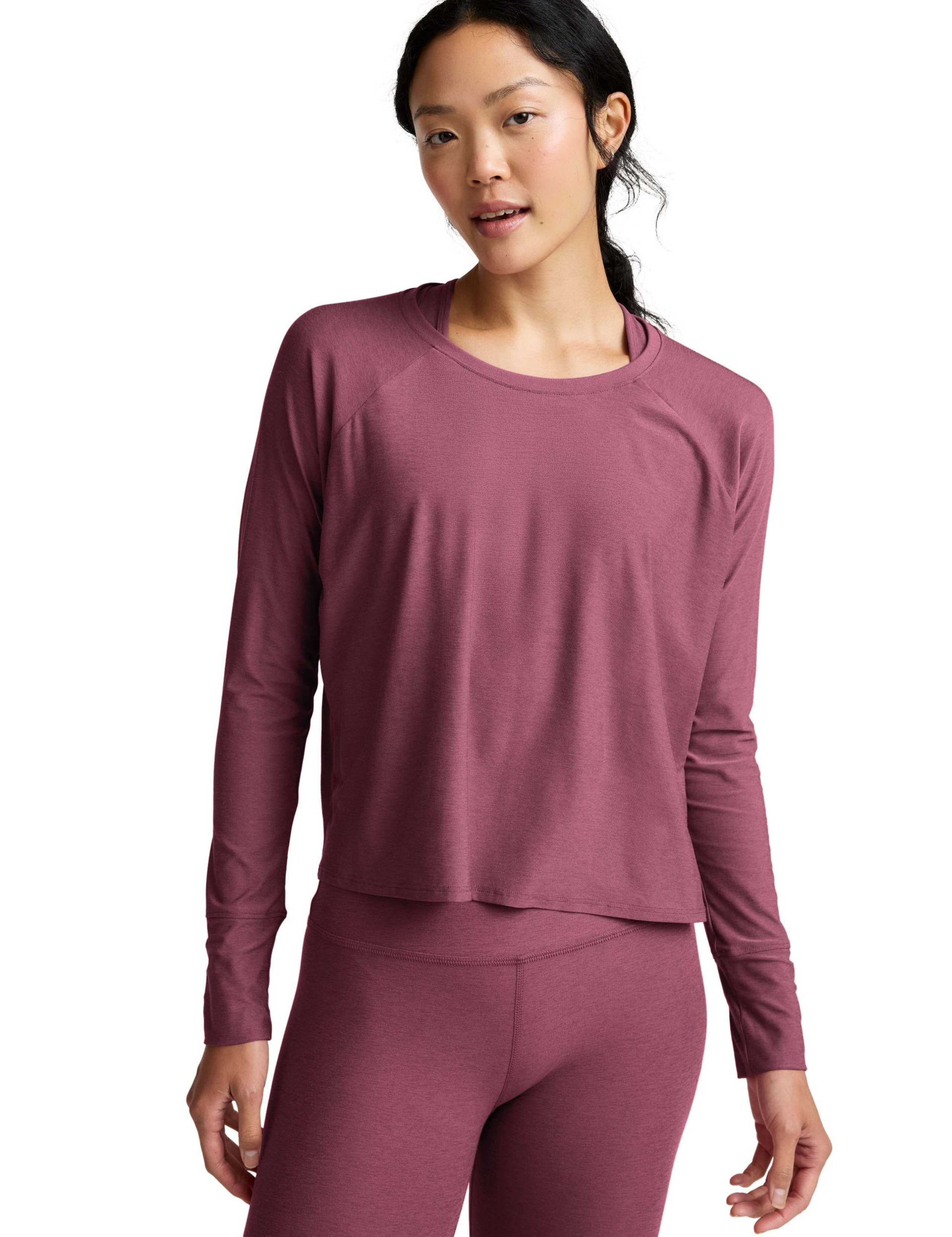 Featherweight Daydreamer Crew Neck Yoga Top