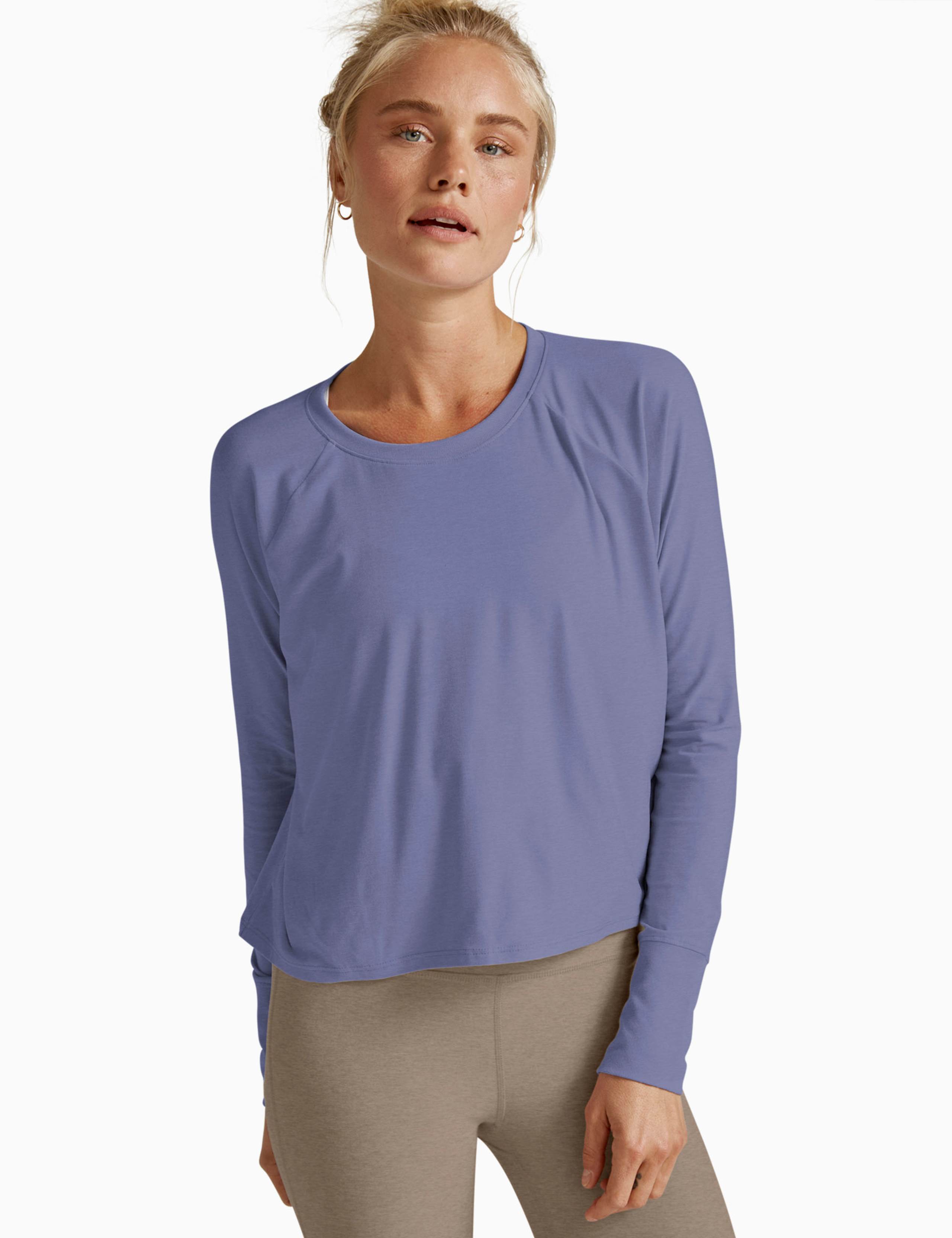 Featherweight Daydreamer Crew Neck Yoga Top
