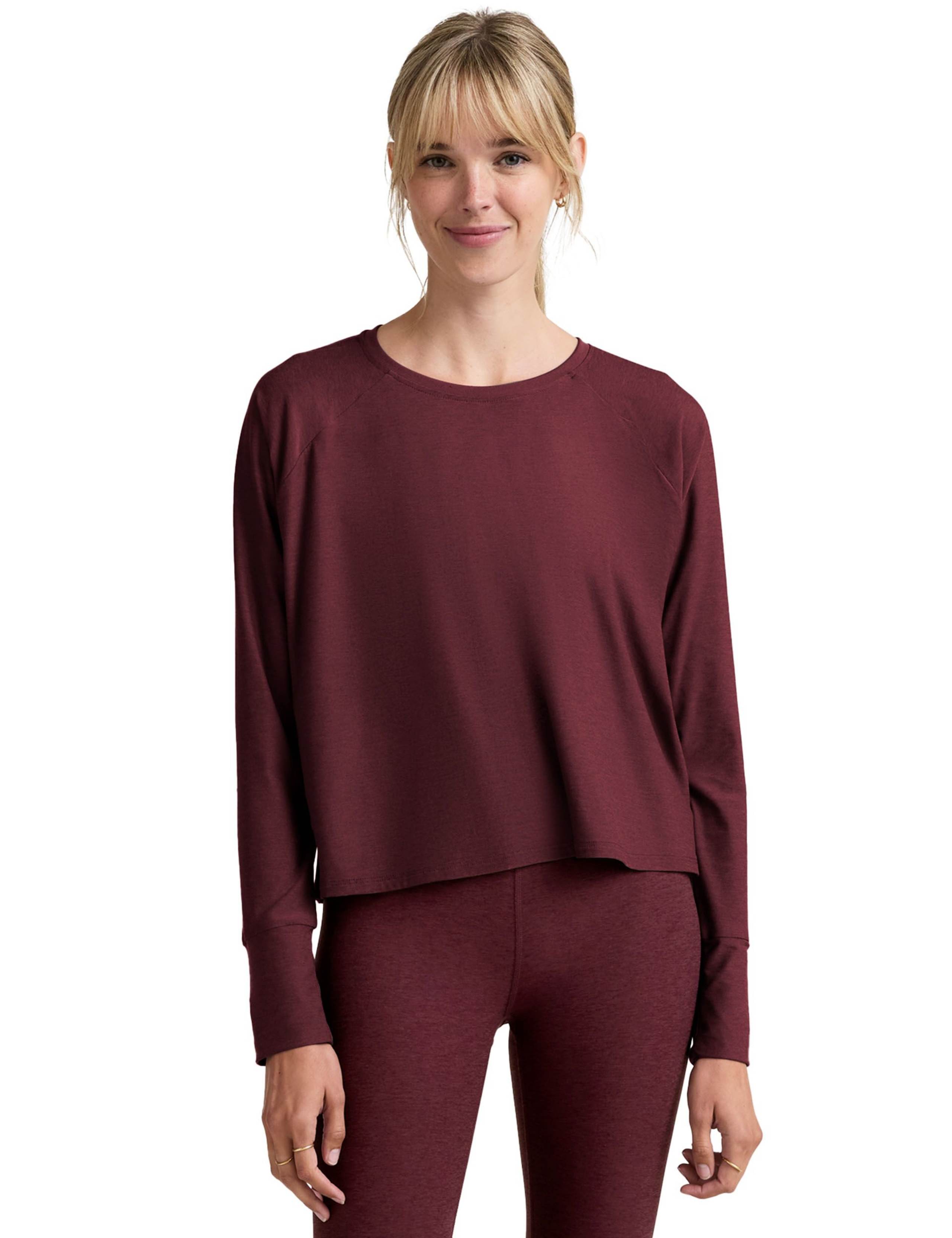 Featherweight Daydreamer Crew Neck Yoga Top