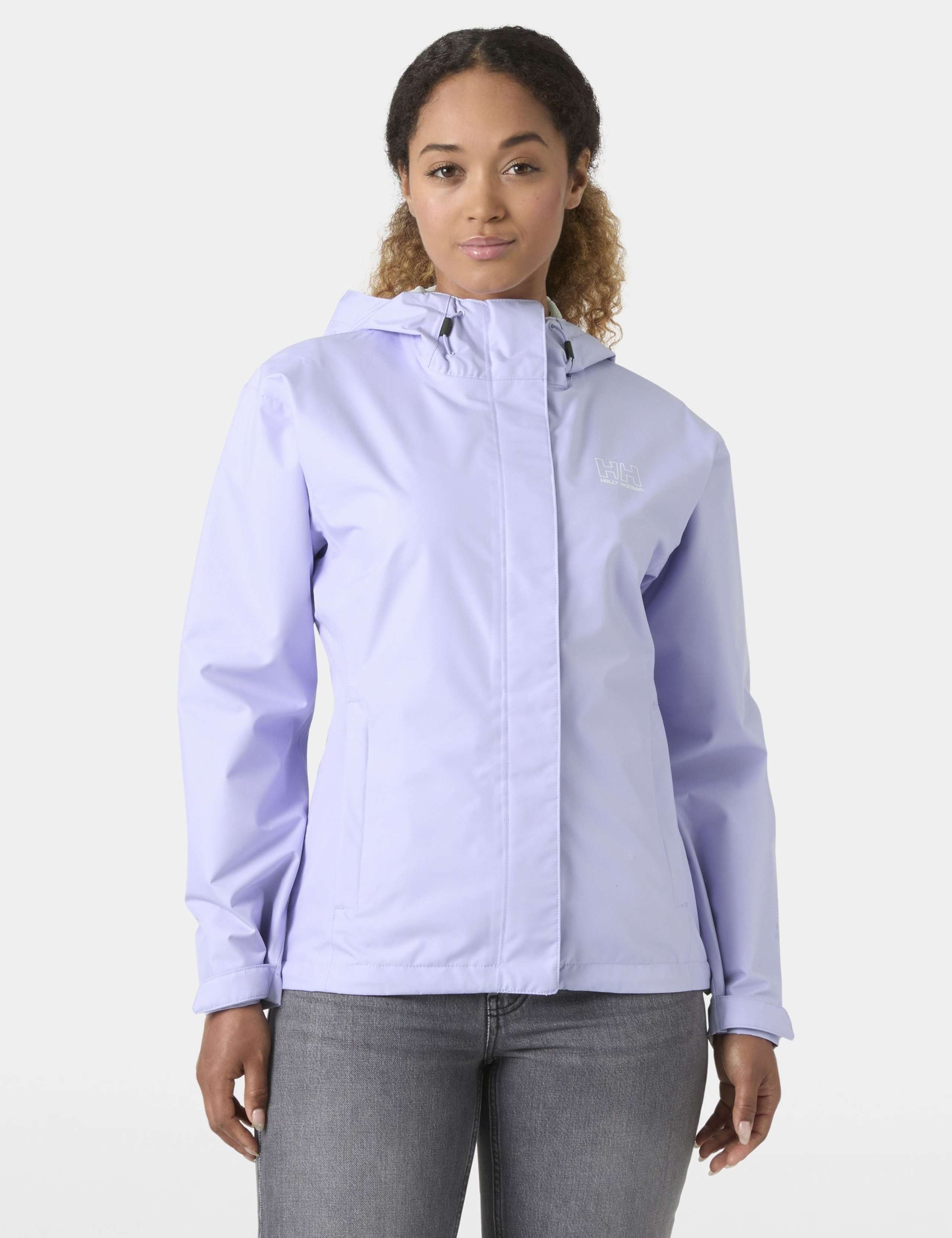 Seven J Hooded Waterproof Zip Up Jacket