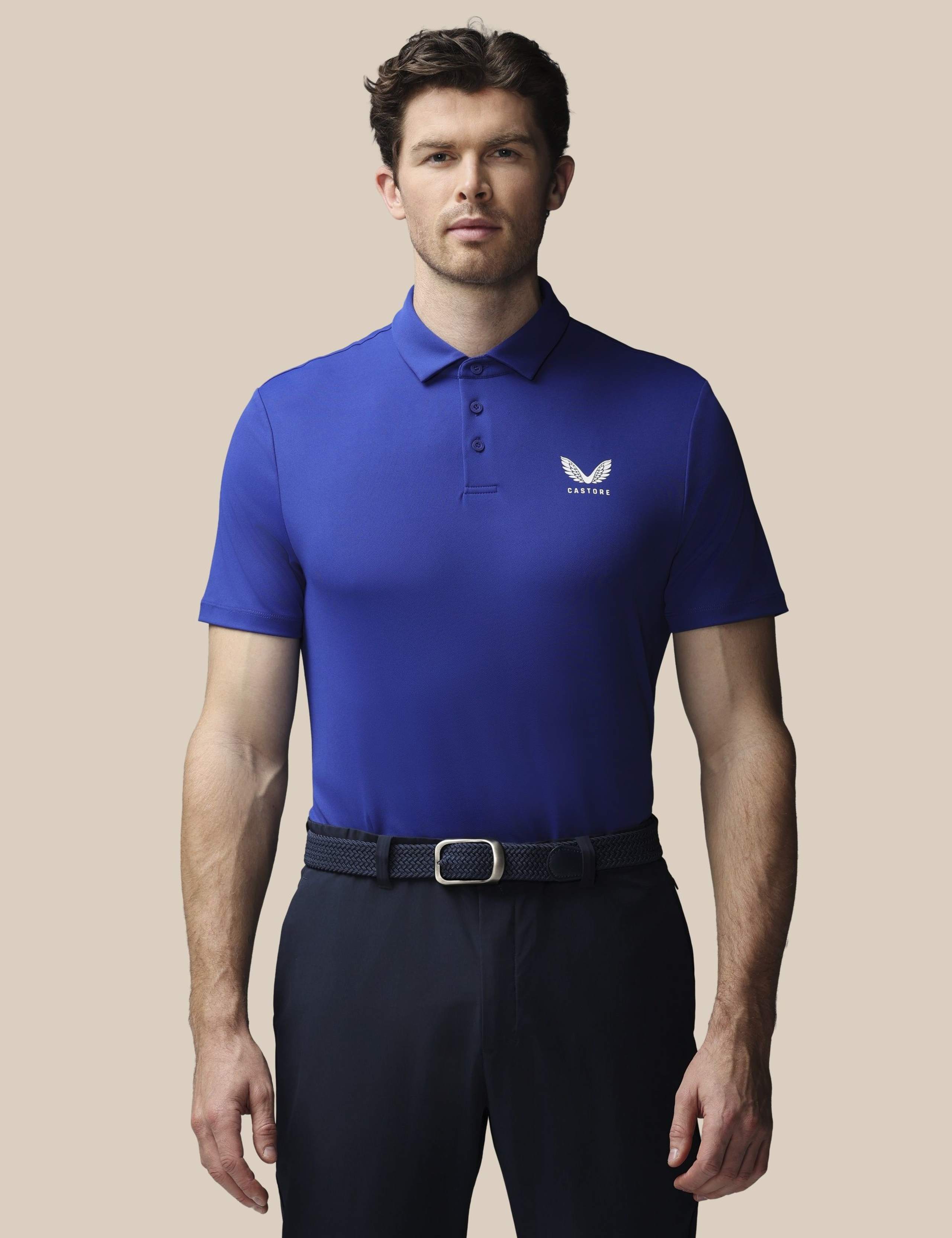 Technical Moisture Wicking Polo Shirt