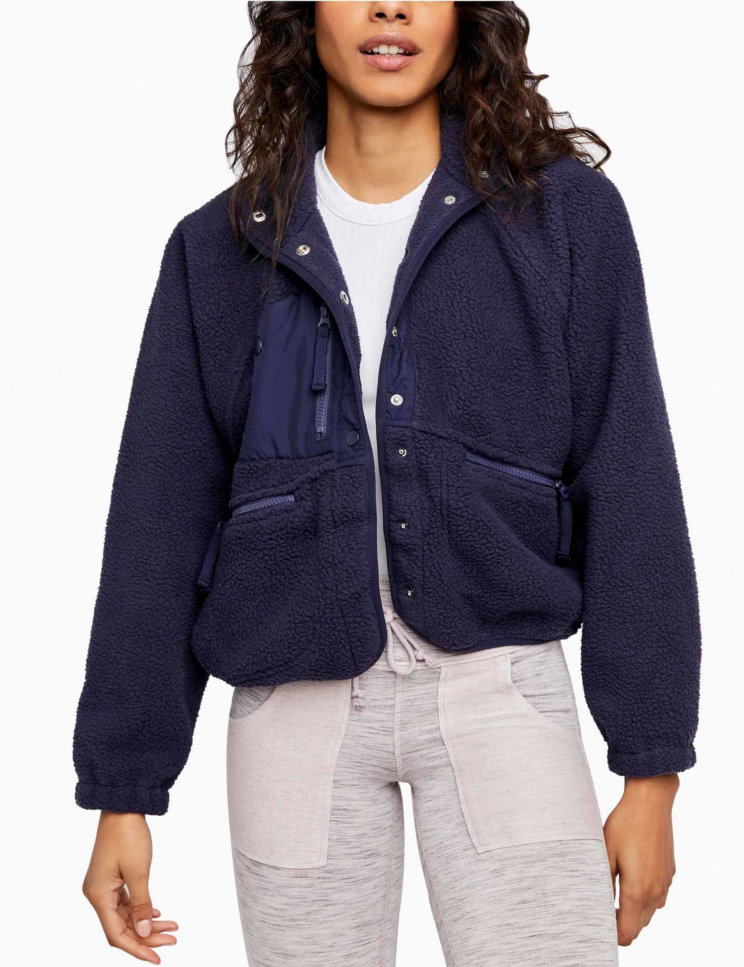 Hit The Slopes Fleece Zip Up Jacket