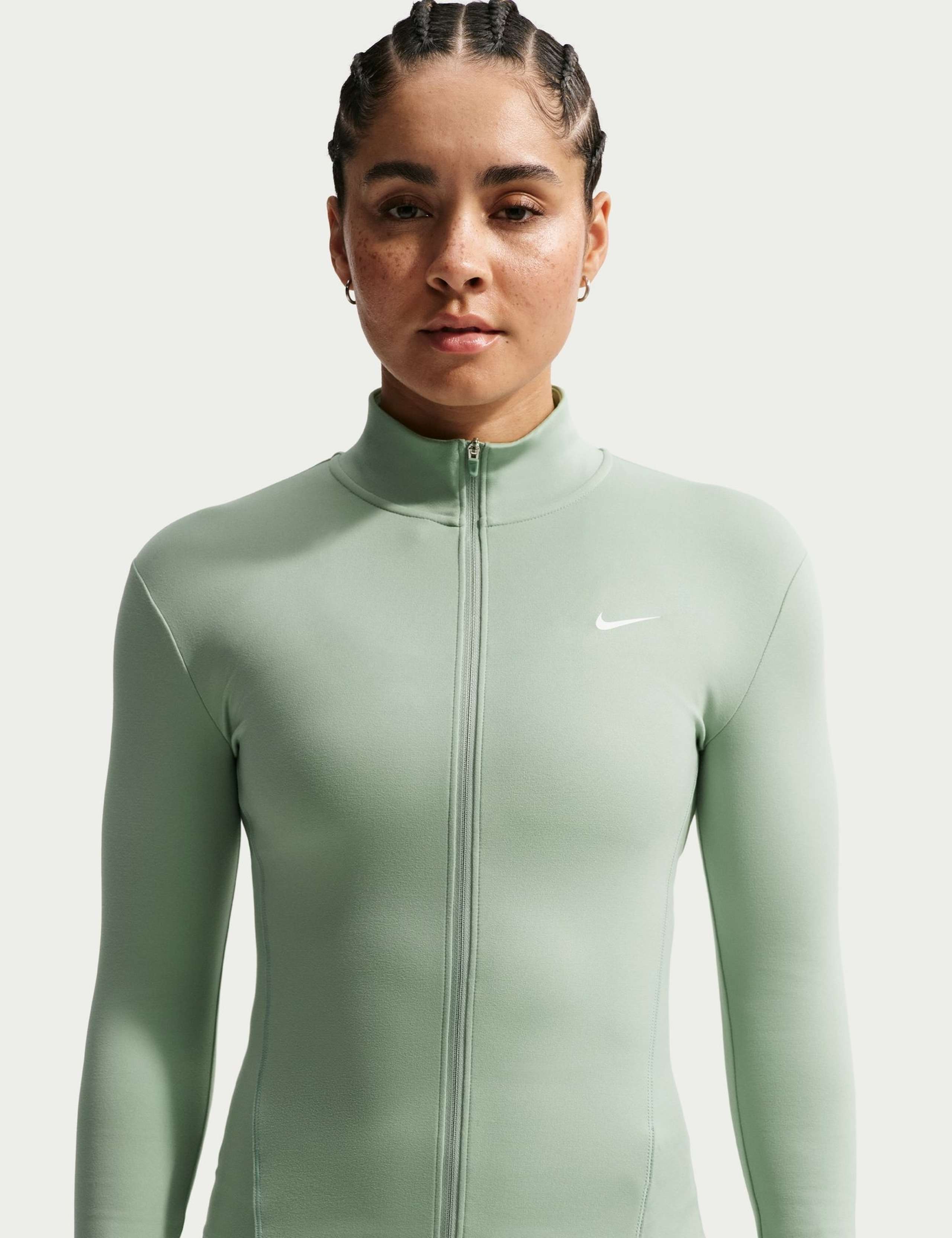 One Zip Up Funnel Neck Sports Jacket