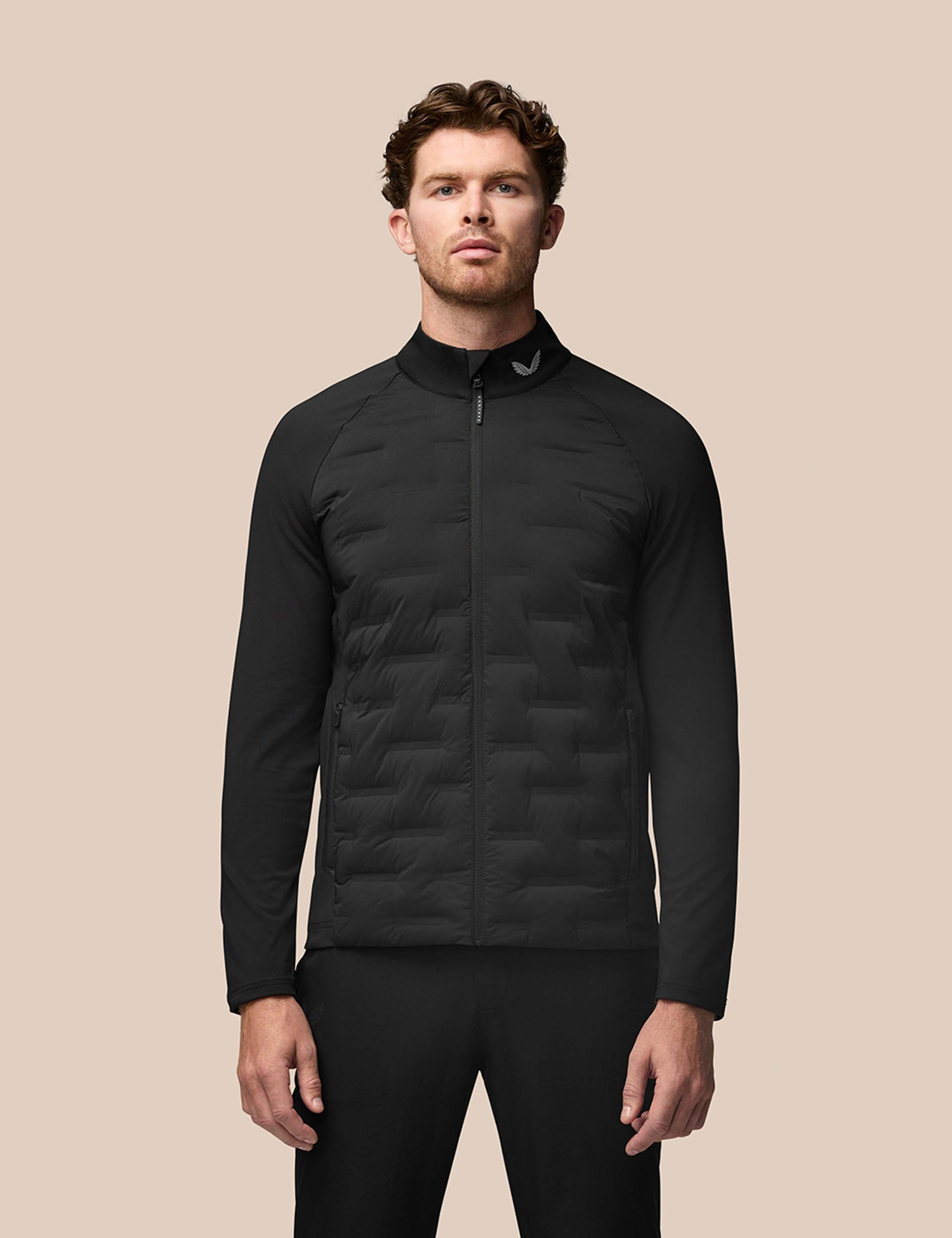 Pinnacle Hybrid Zip Up Sports Jacket