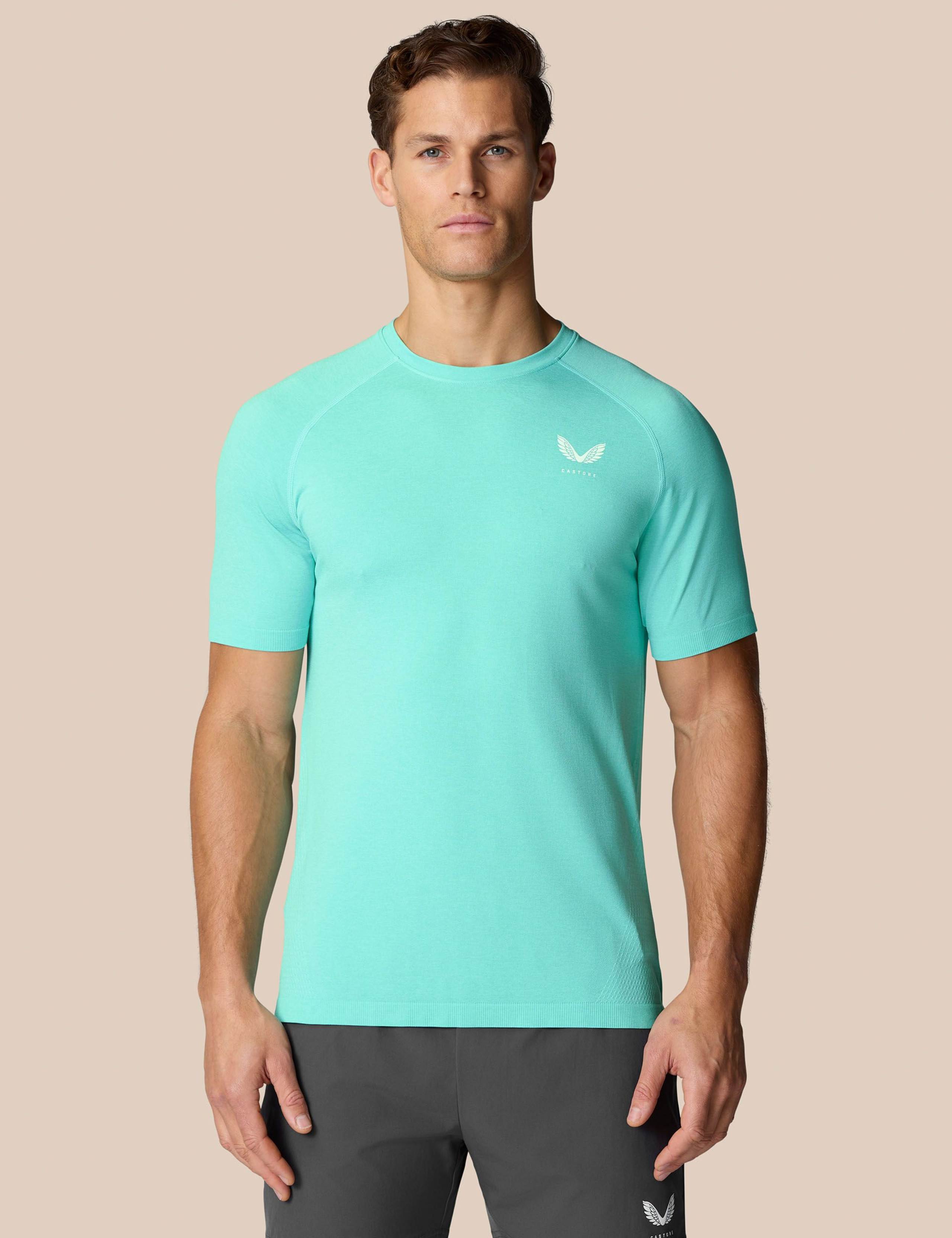 Seam Free Crew Neck Sports T-Shirt
