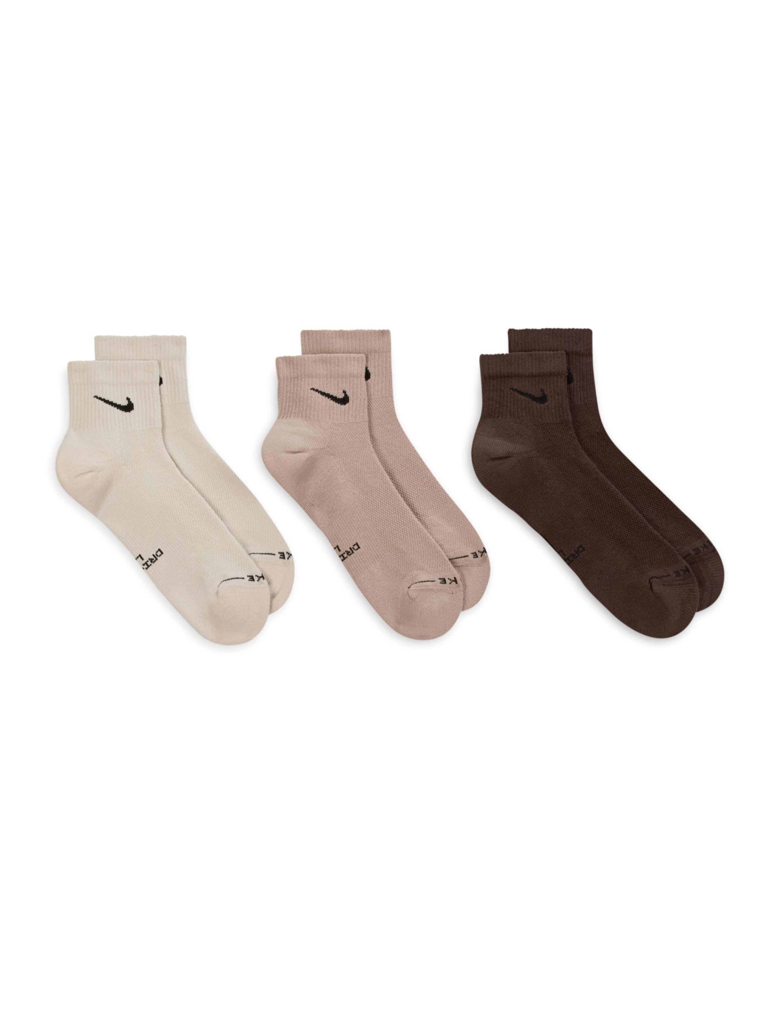 3 Pack Everyday Elevated Cotton Rich Ankle Socks