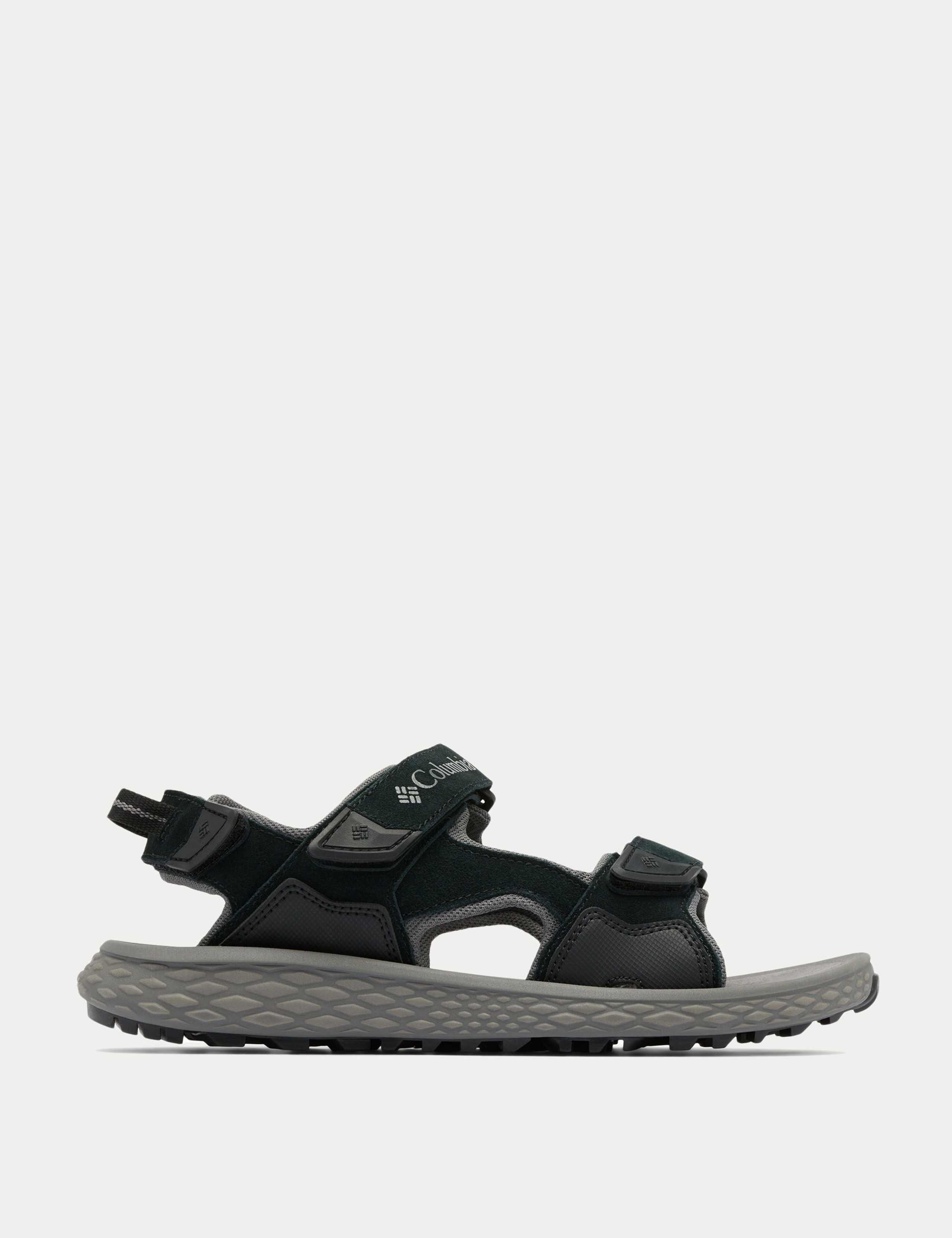 Konos™ Hiker 3-Strap Riptape Walking Sandals
