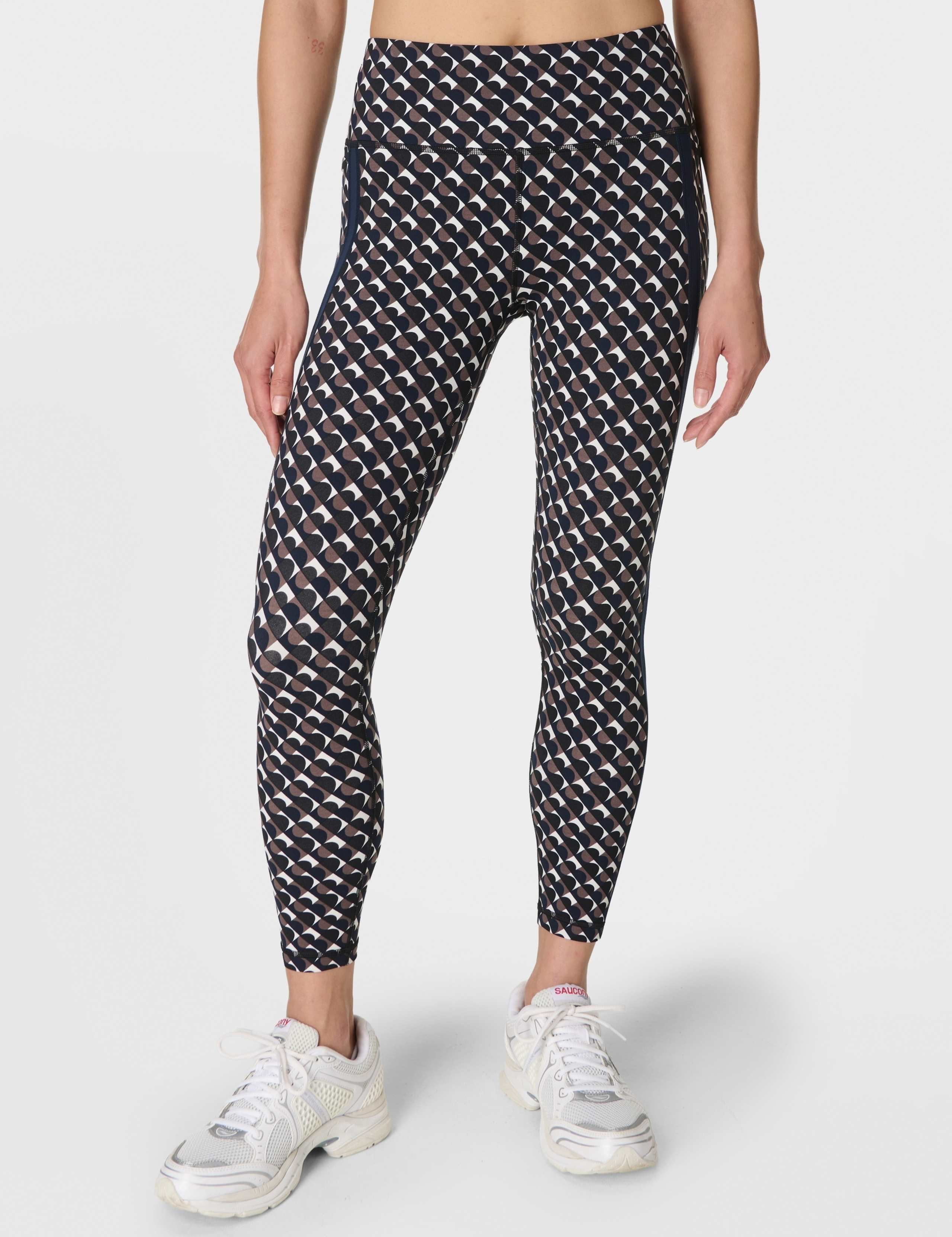 Side Stripe High Waisted 7/8 Leggings