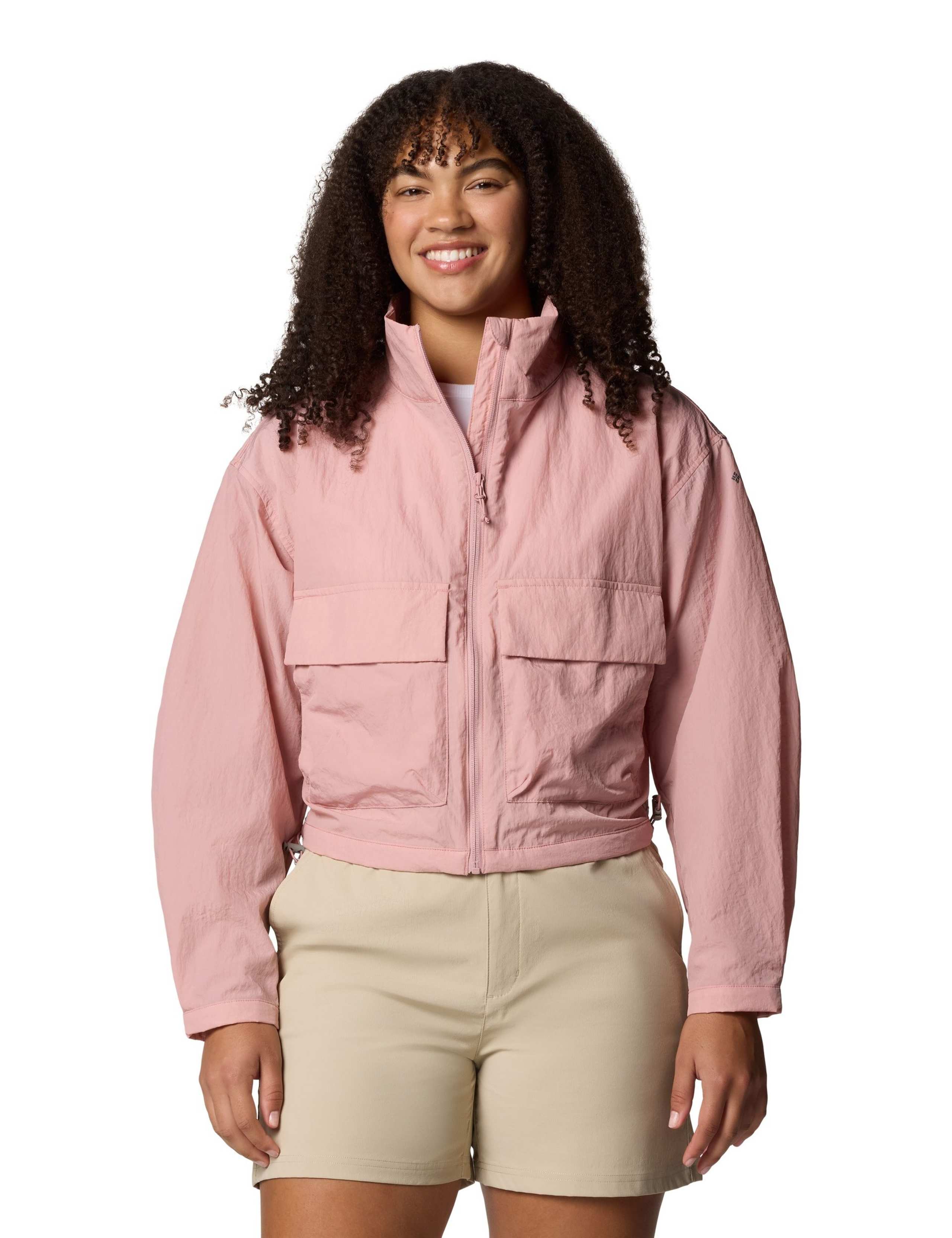 Paracutie™ Zip Up Cropped Windbreaker Jacket