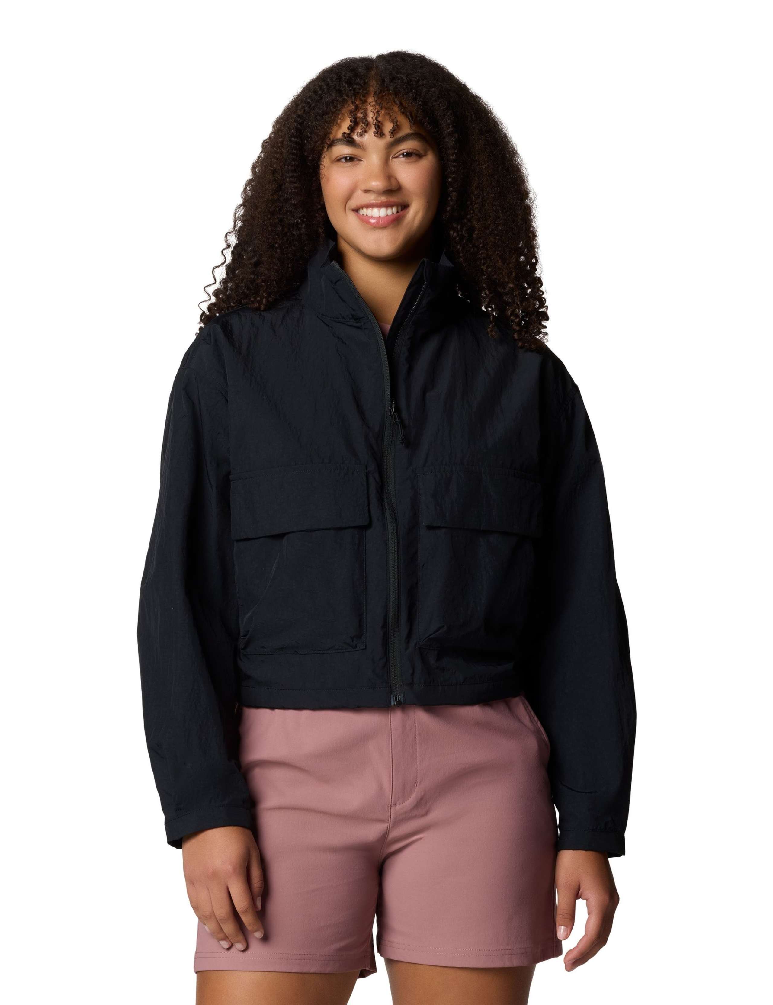 Paracutie™ Zip Up Cropped Windbreaker Jacket
