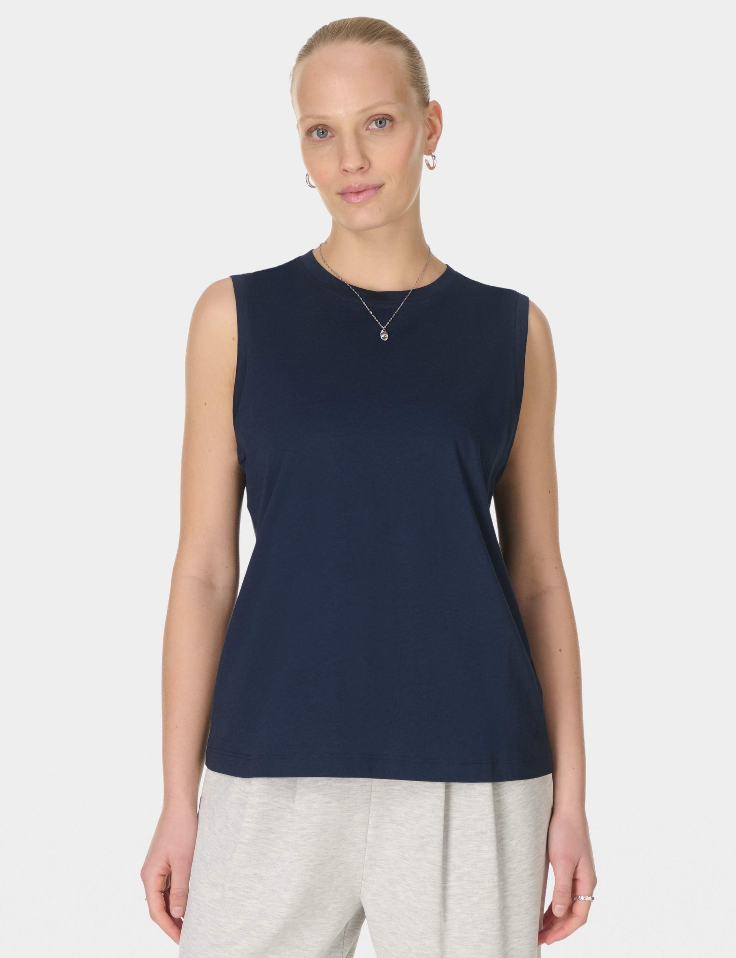 Essential Cotton Rich Crew Neck Vest Top