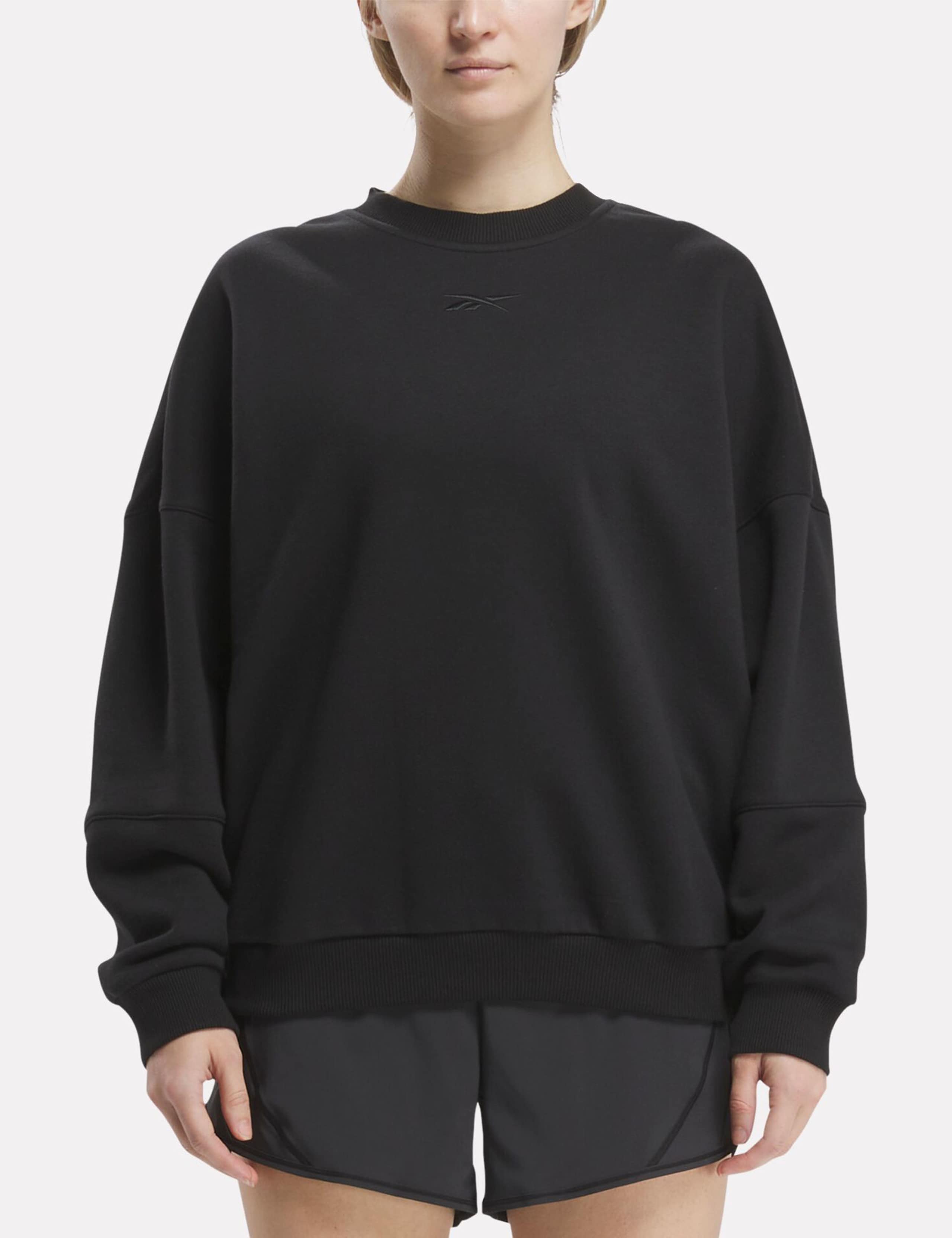 Lux Oversized Crew Neck Sweatshirt