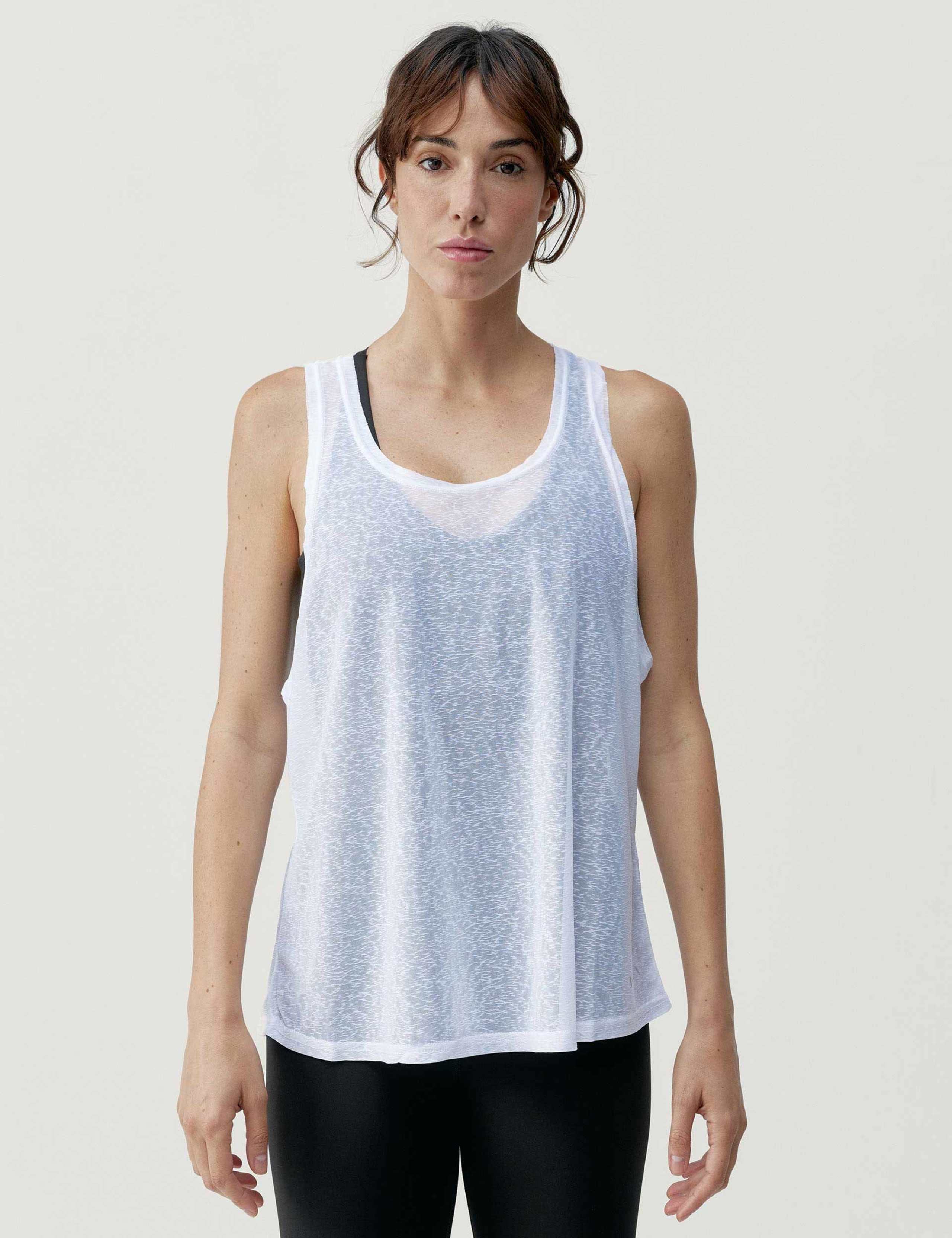 Ada Scoop Neck Racer Back Vest Top