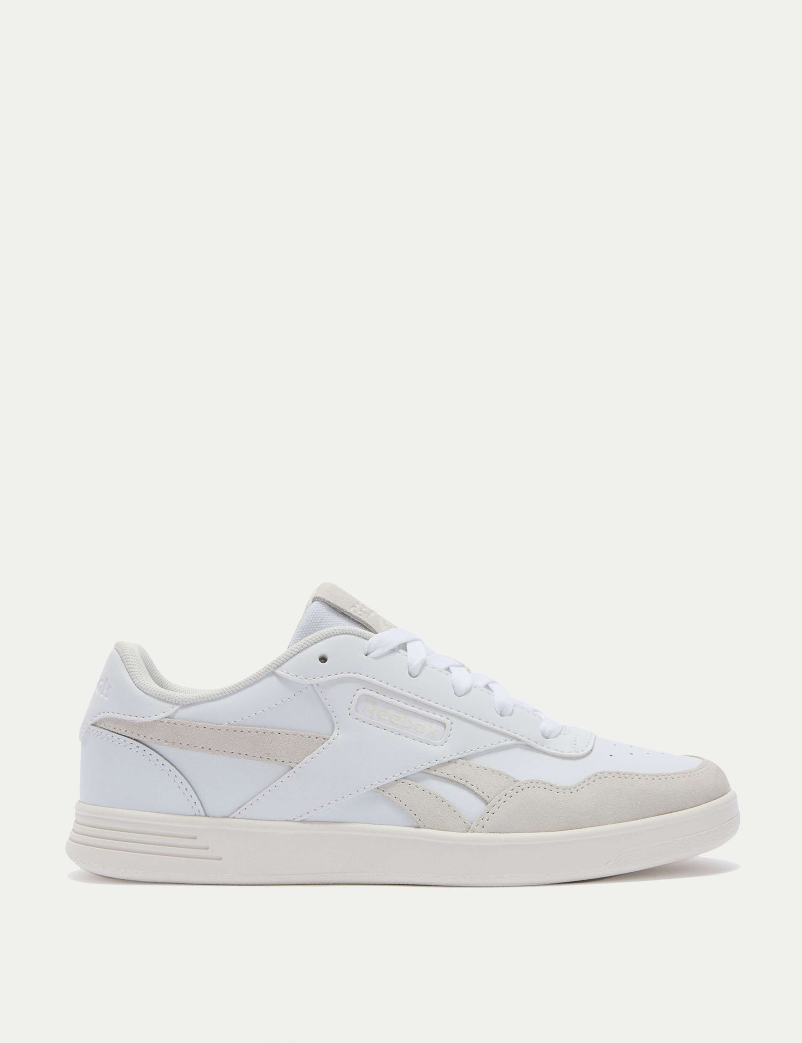 Court Advance Leather Lace Up Trainers