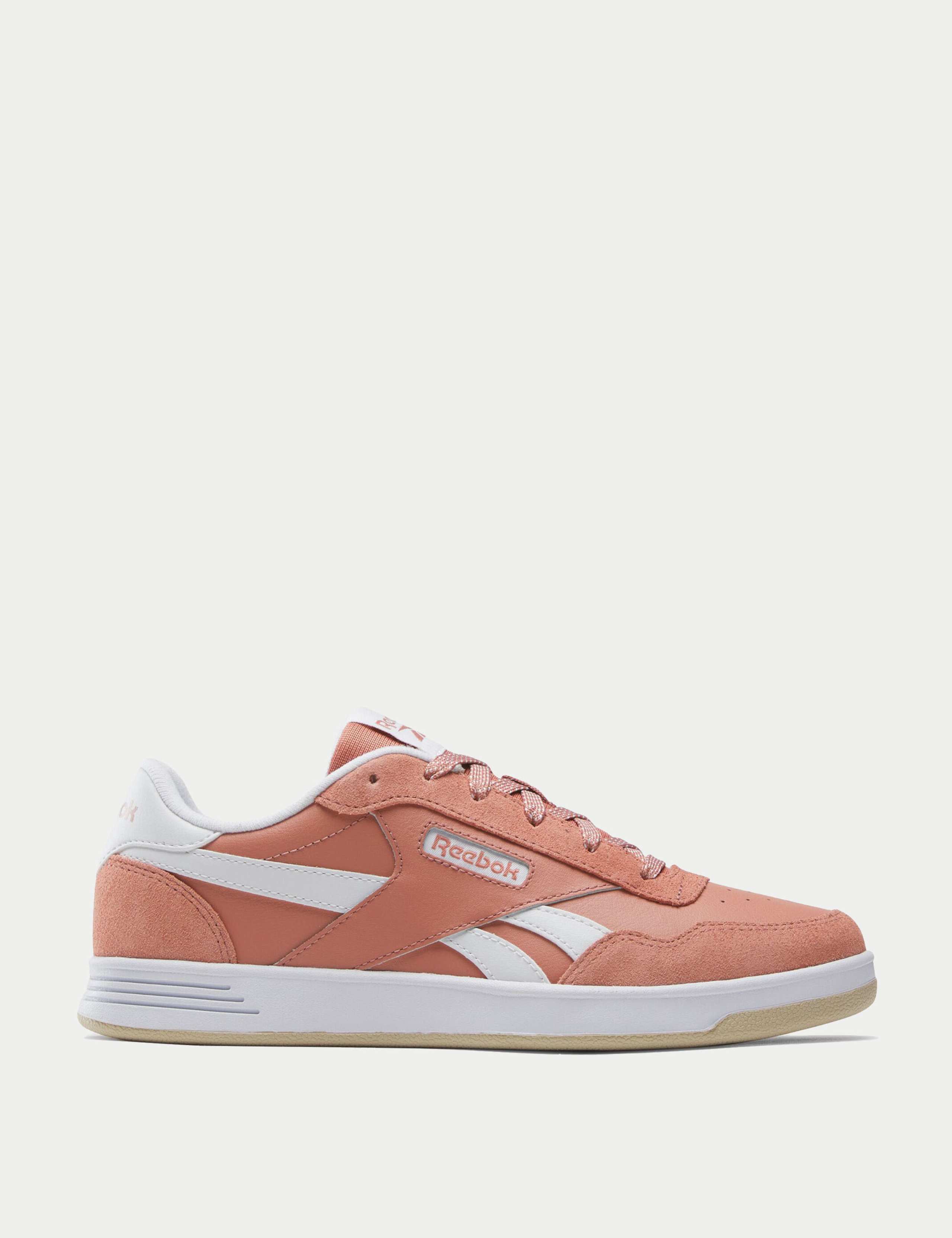 Court Advance Leather Lace Up Trainers