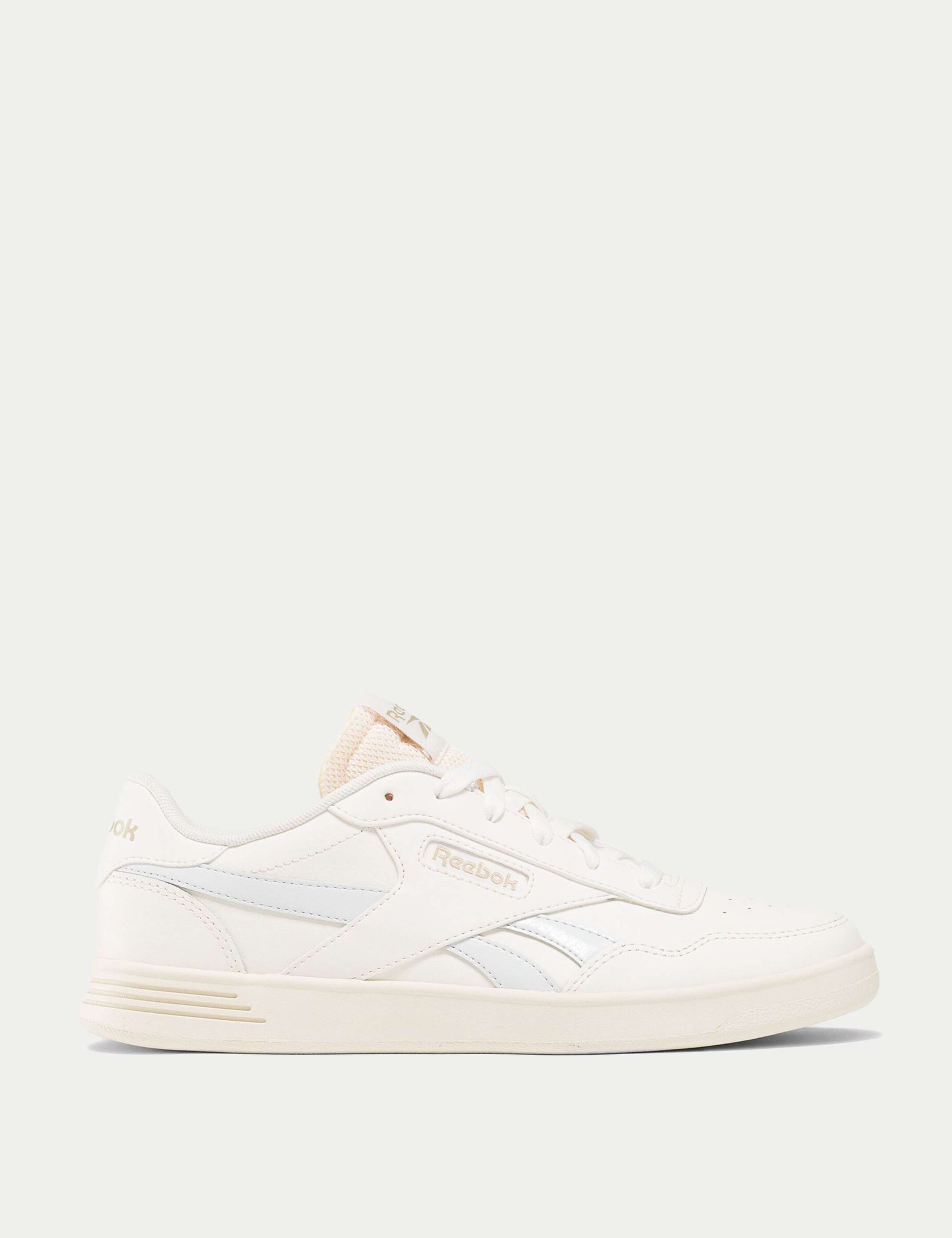 Court Advance Leather Lace Up Trainers