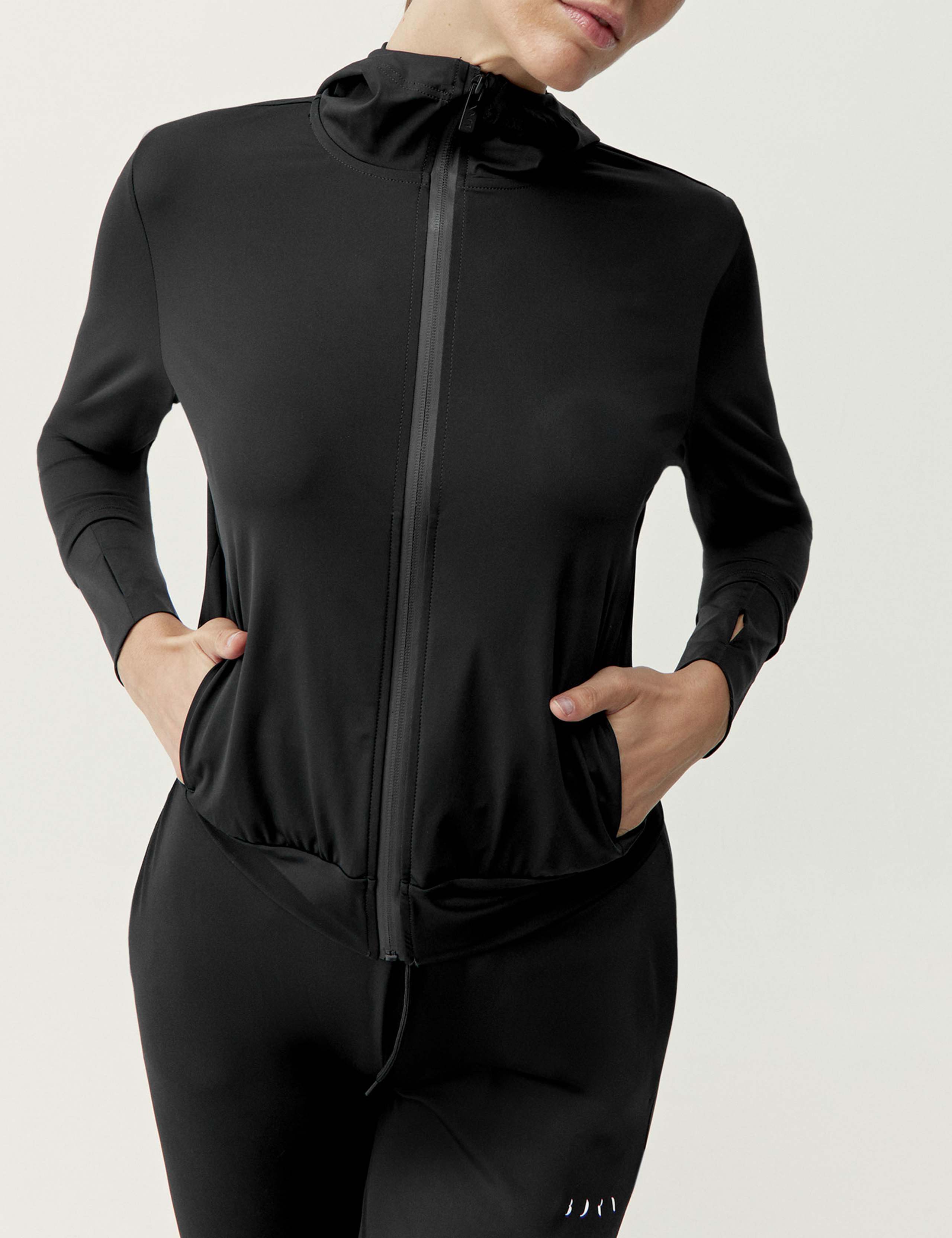 Airla Zip Up Hooded Sports Jacket