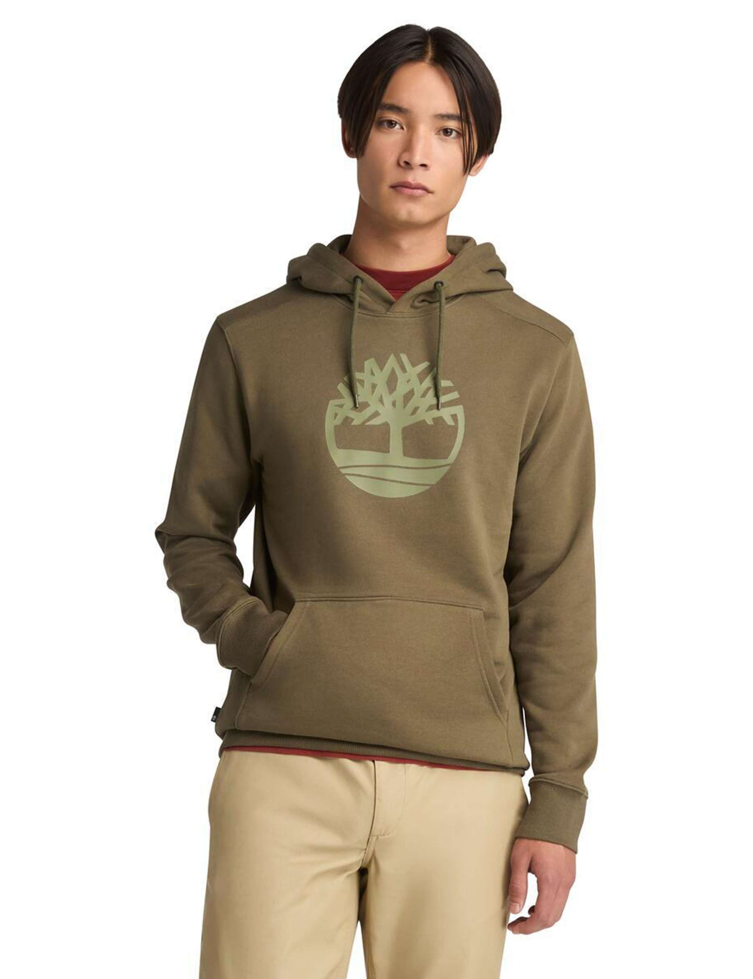 Kennebec River Cotton Rich Tree Logo Hoodie