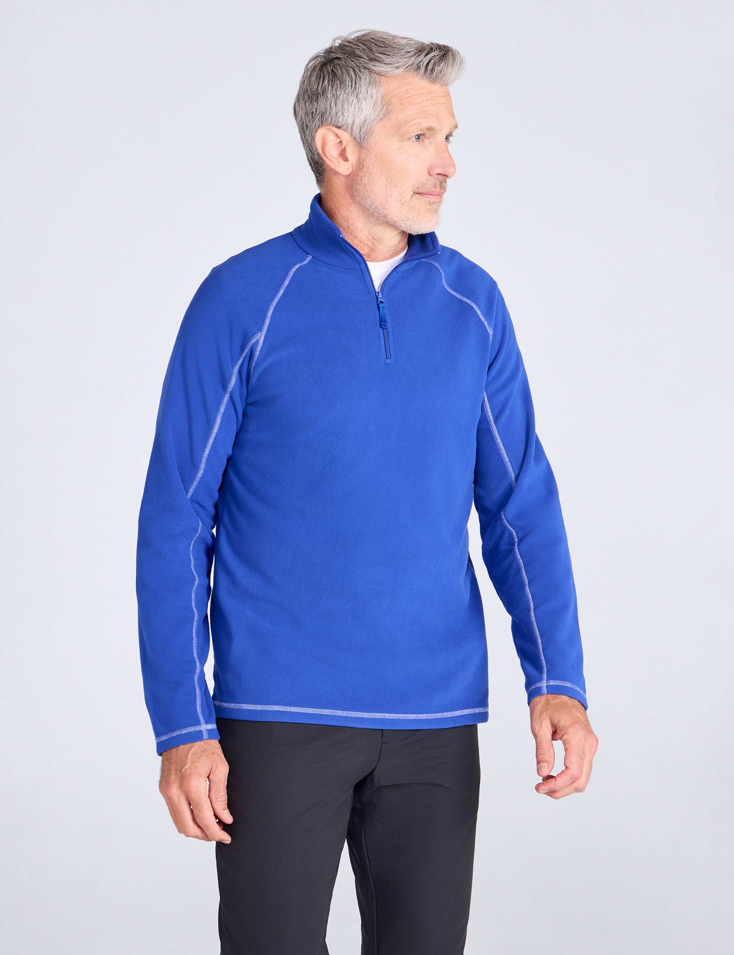 Ashbourne II Funnel Neck Half Zip Fleece