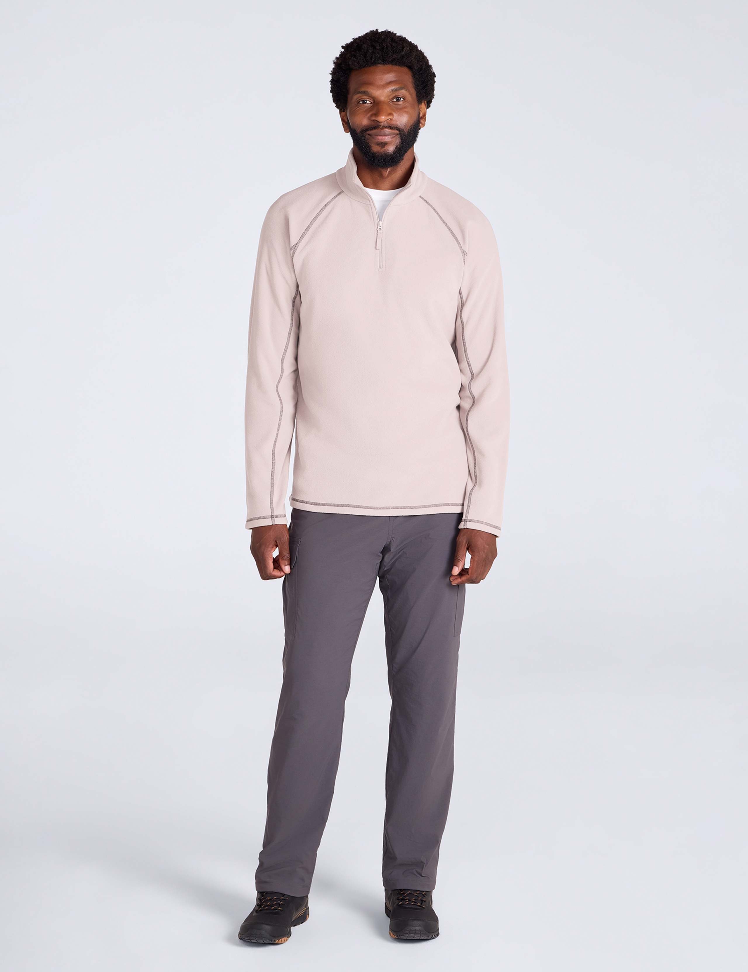 Ashbourne II Funnel Neck Half Zip Fleece