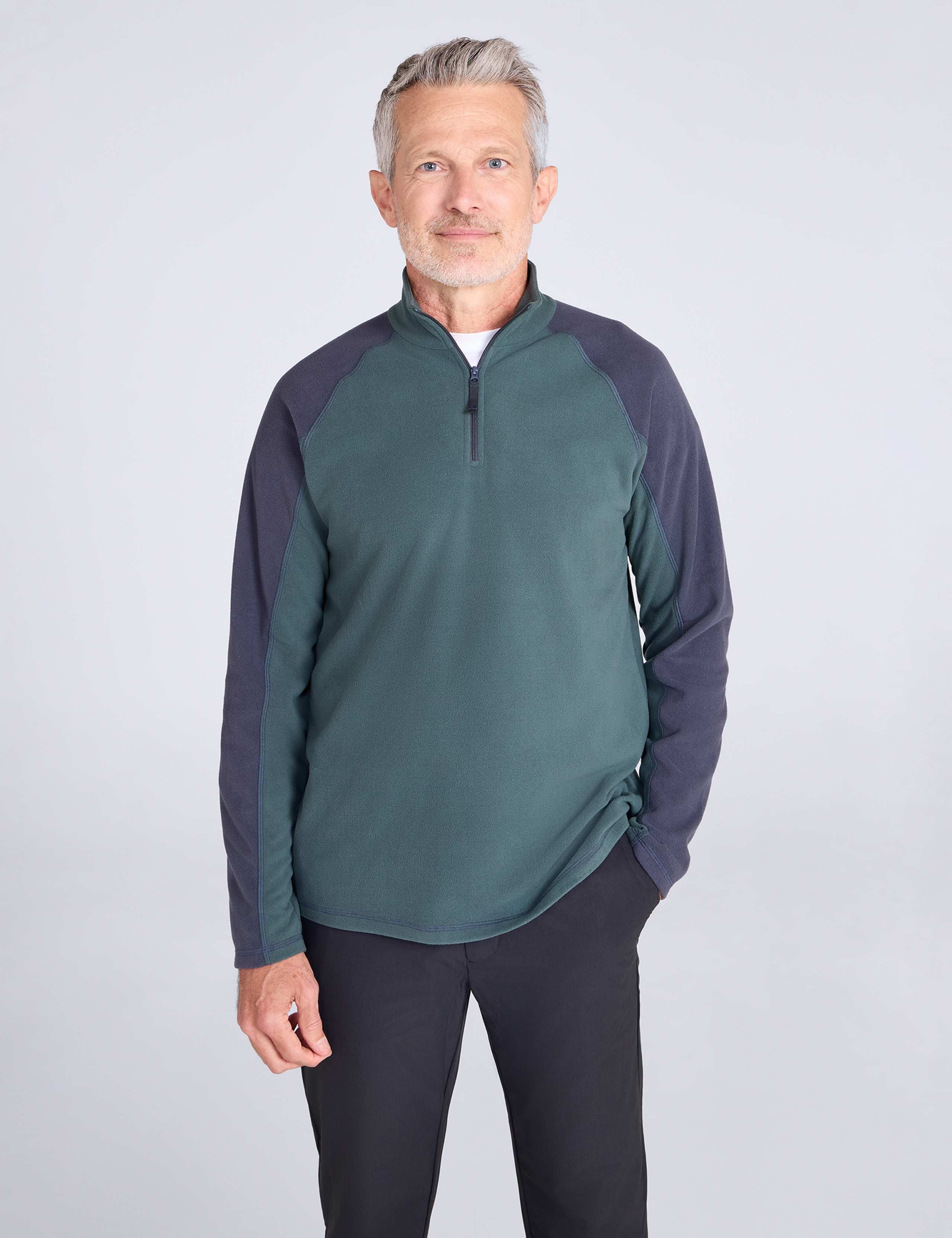 Ashbourne II Funnel Neck Half Zip Fleece