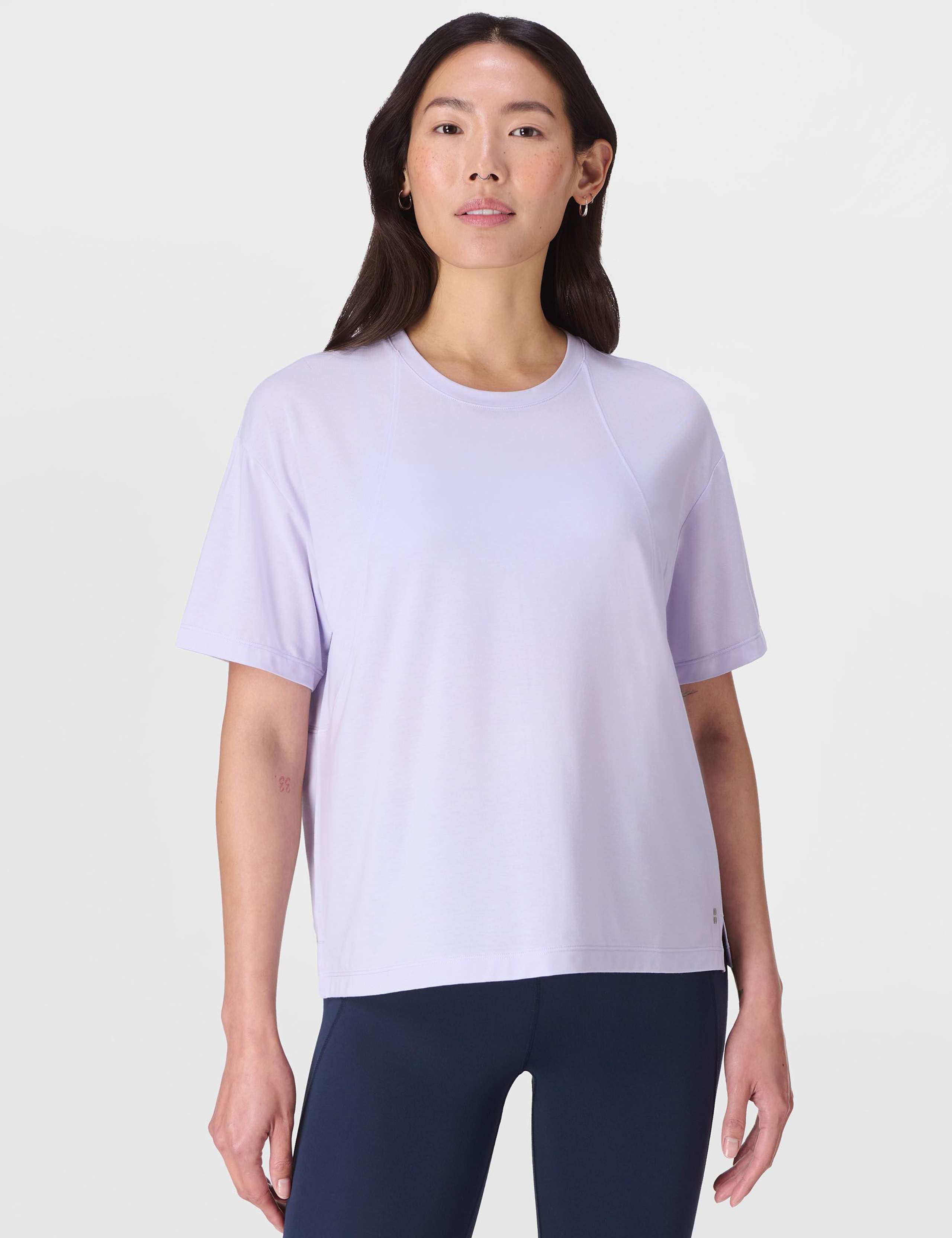 Soft Flow Studio Crew Neck Relaxed T-Shirt