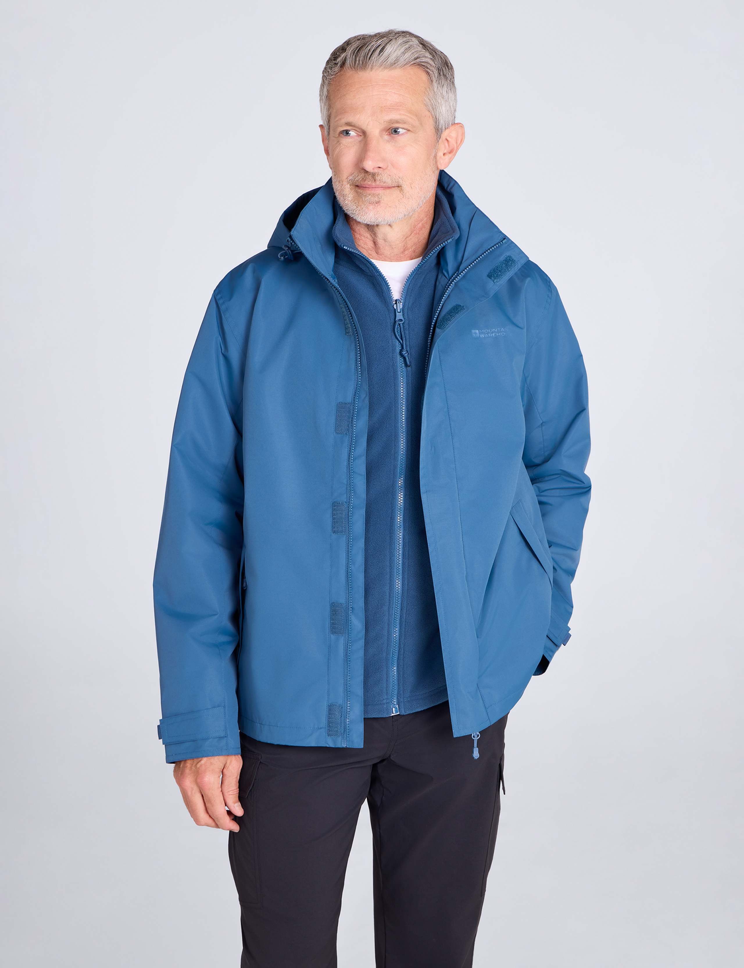 Fell 3 in 1 Water Resistant Hooded Jacket