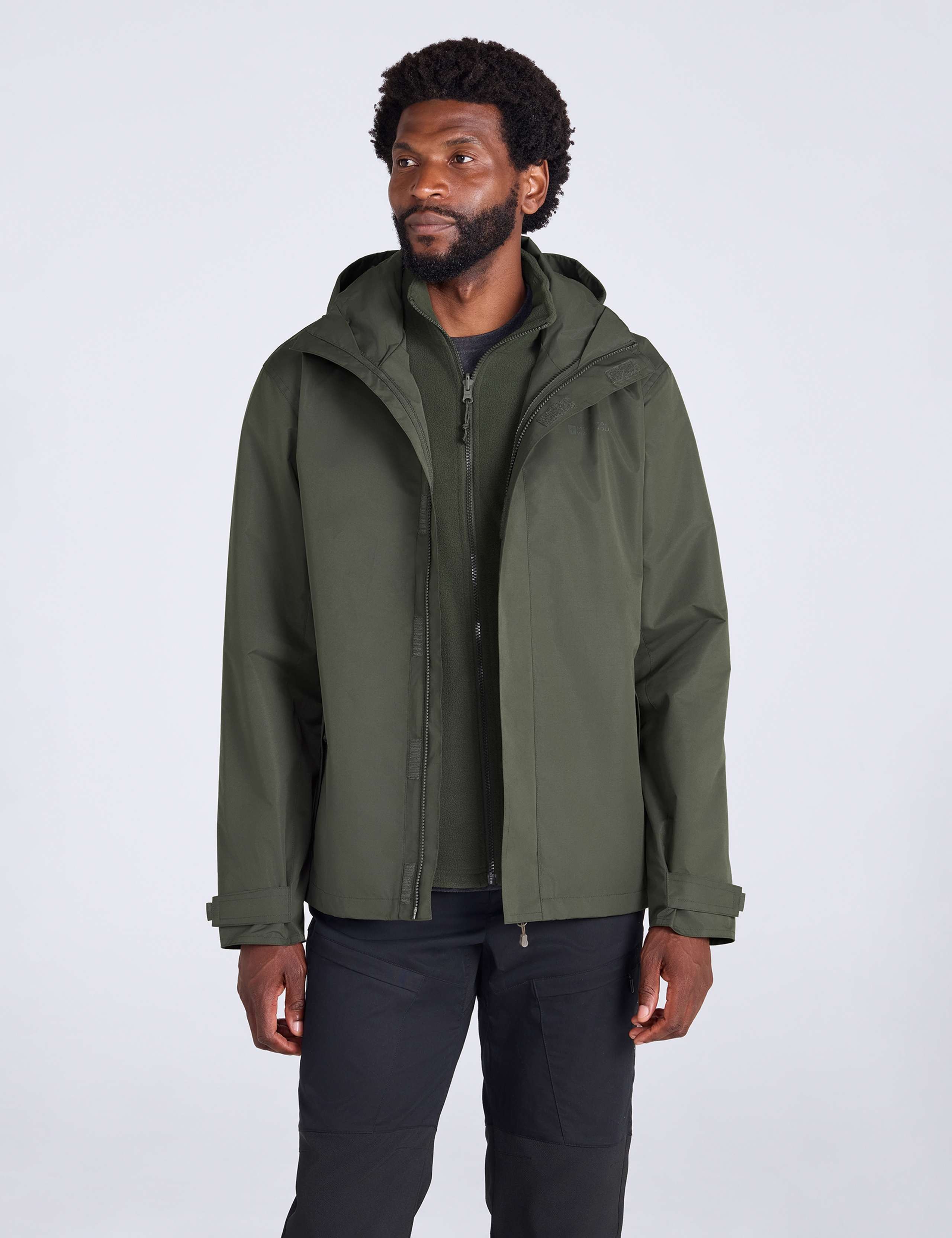 Fell 3 in 1 Water Resistant Hooded Jacket