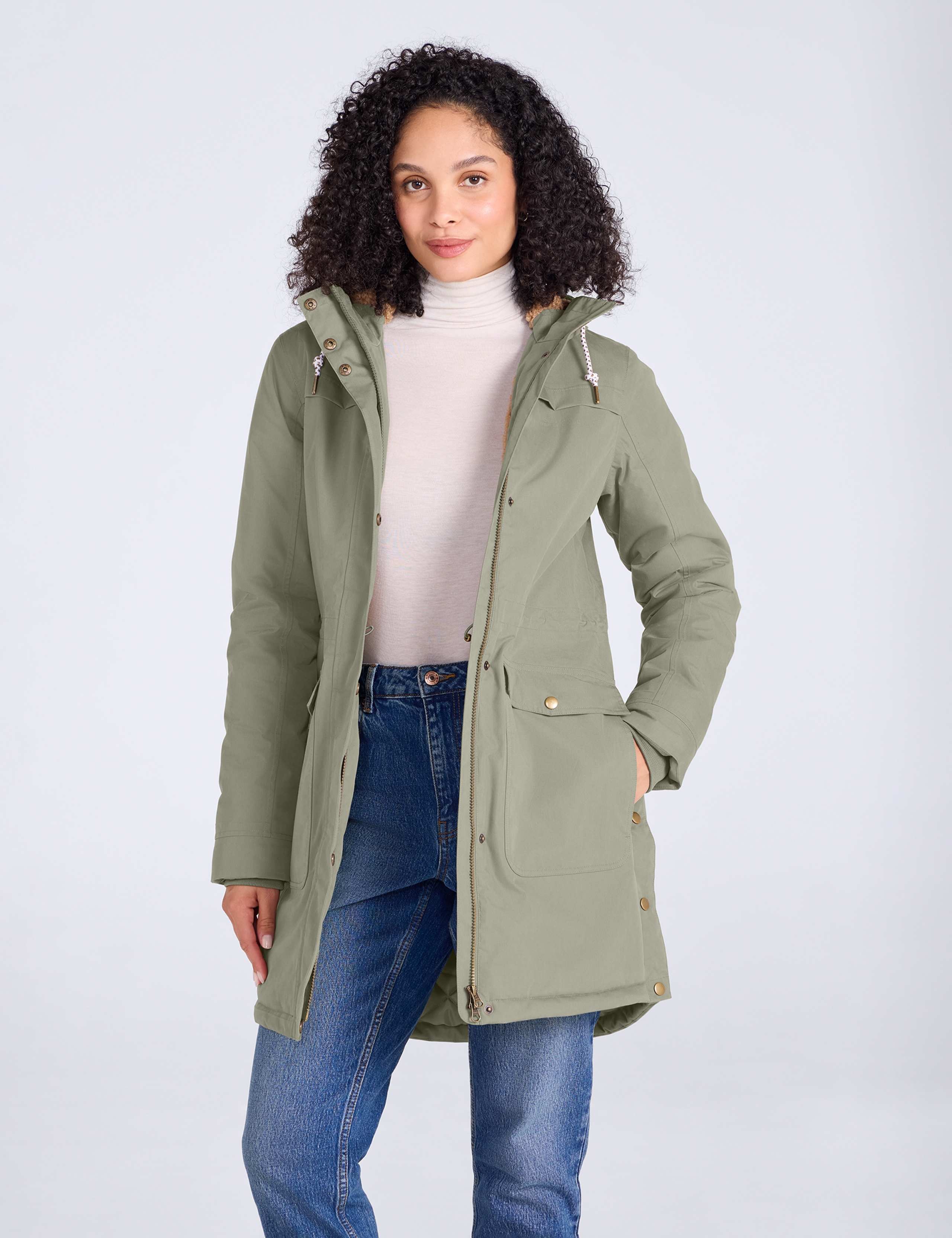 Acorn Waterproof Longline Padded Jacket