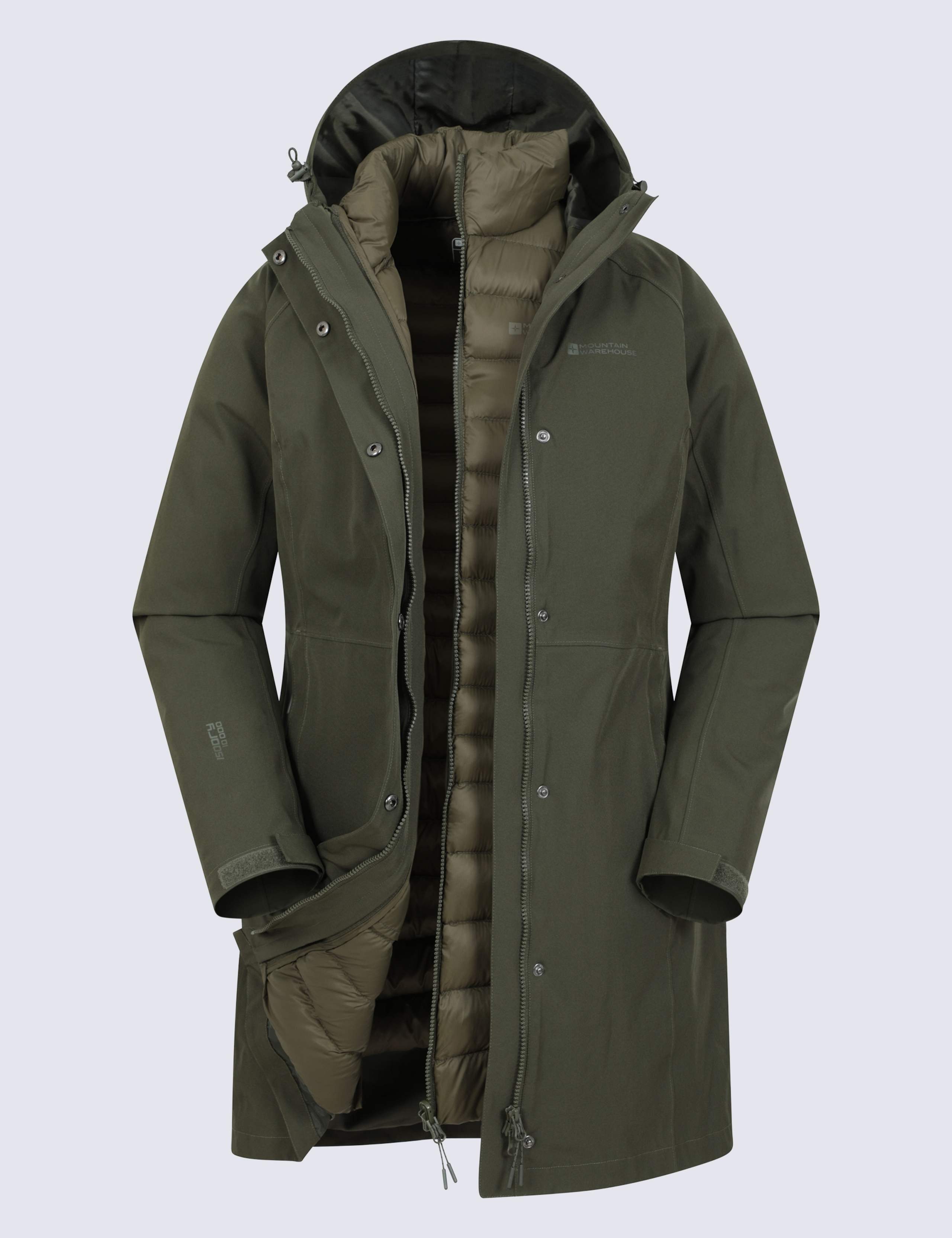 Alaskan Waterproof 3 in 1 Longline Coat