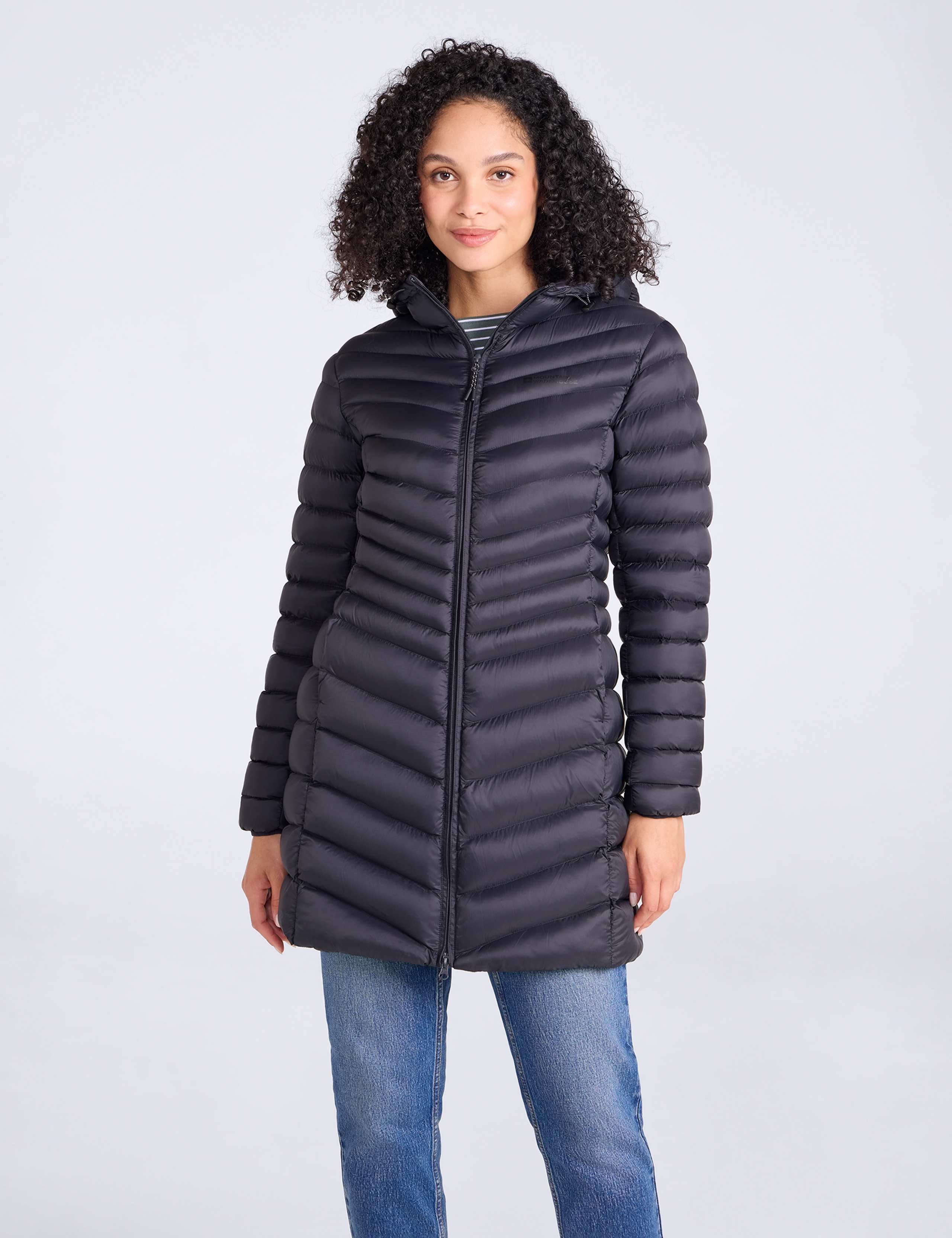 Florence Padded Hooded Longline Jacket