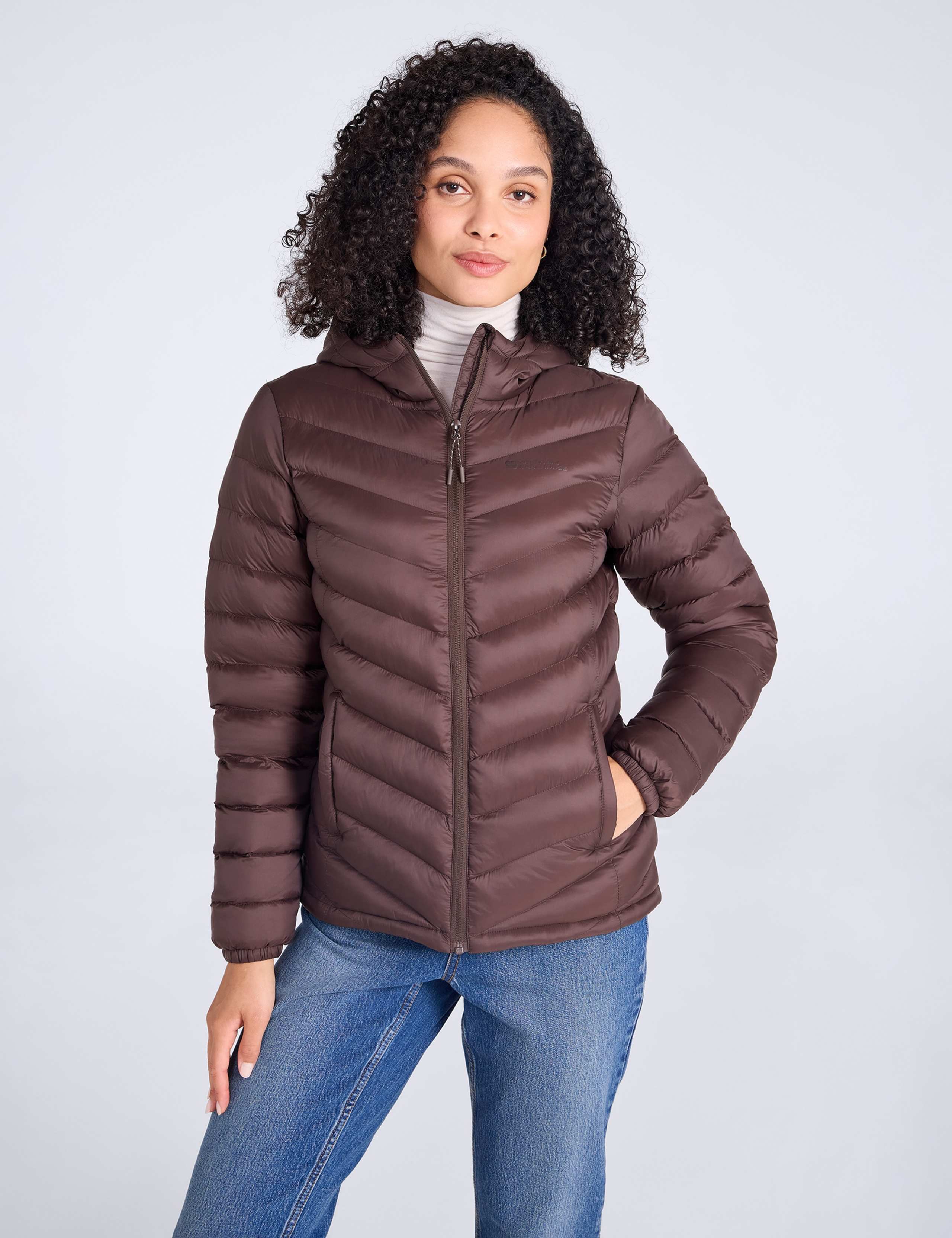 Seasons Water Resistant Padded Hooded Jacket