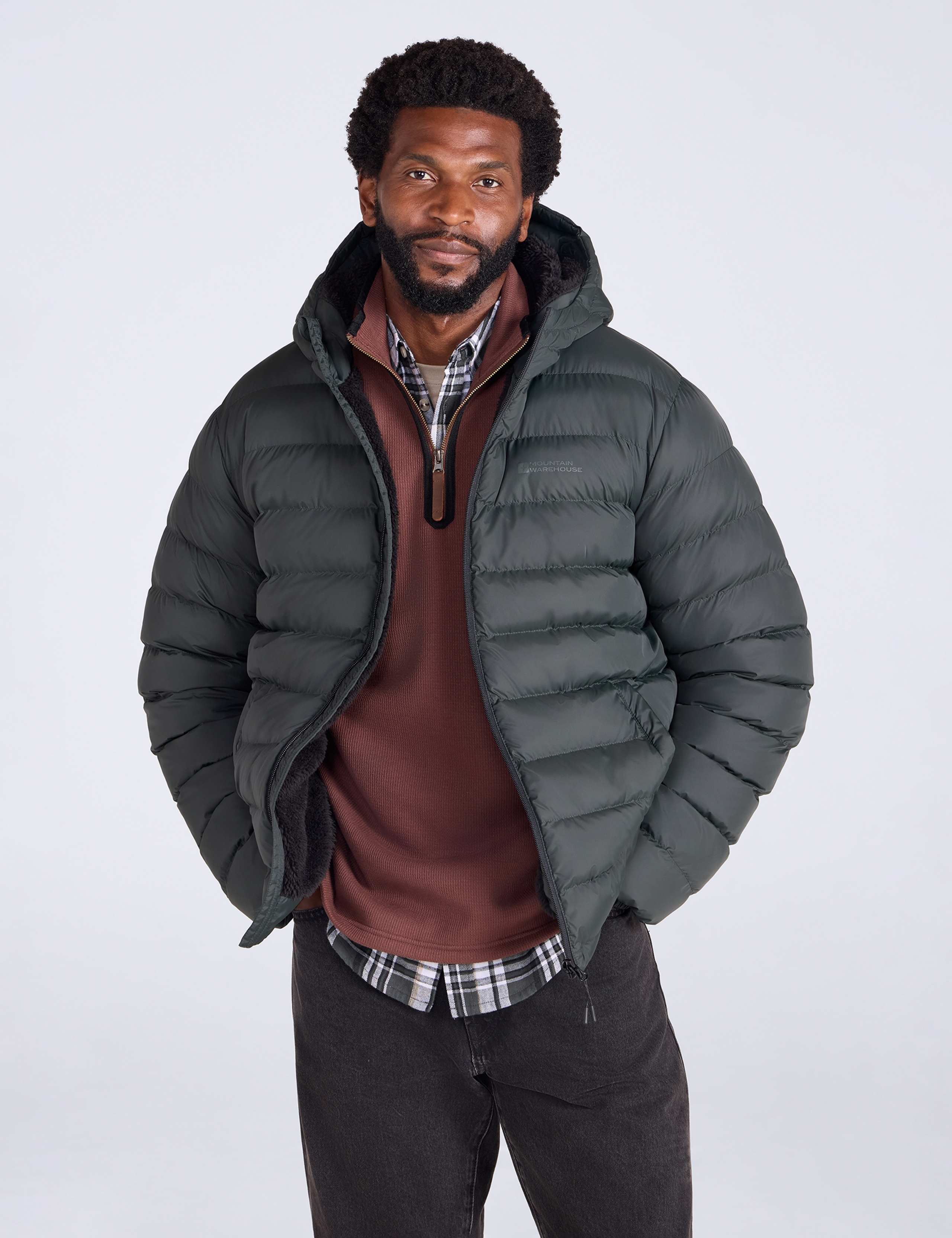 Seasons Faux Fur Lined Padded Jacket