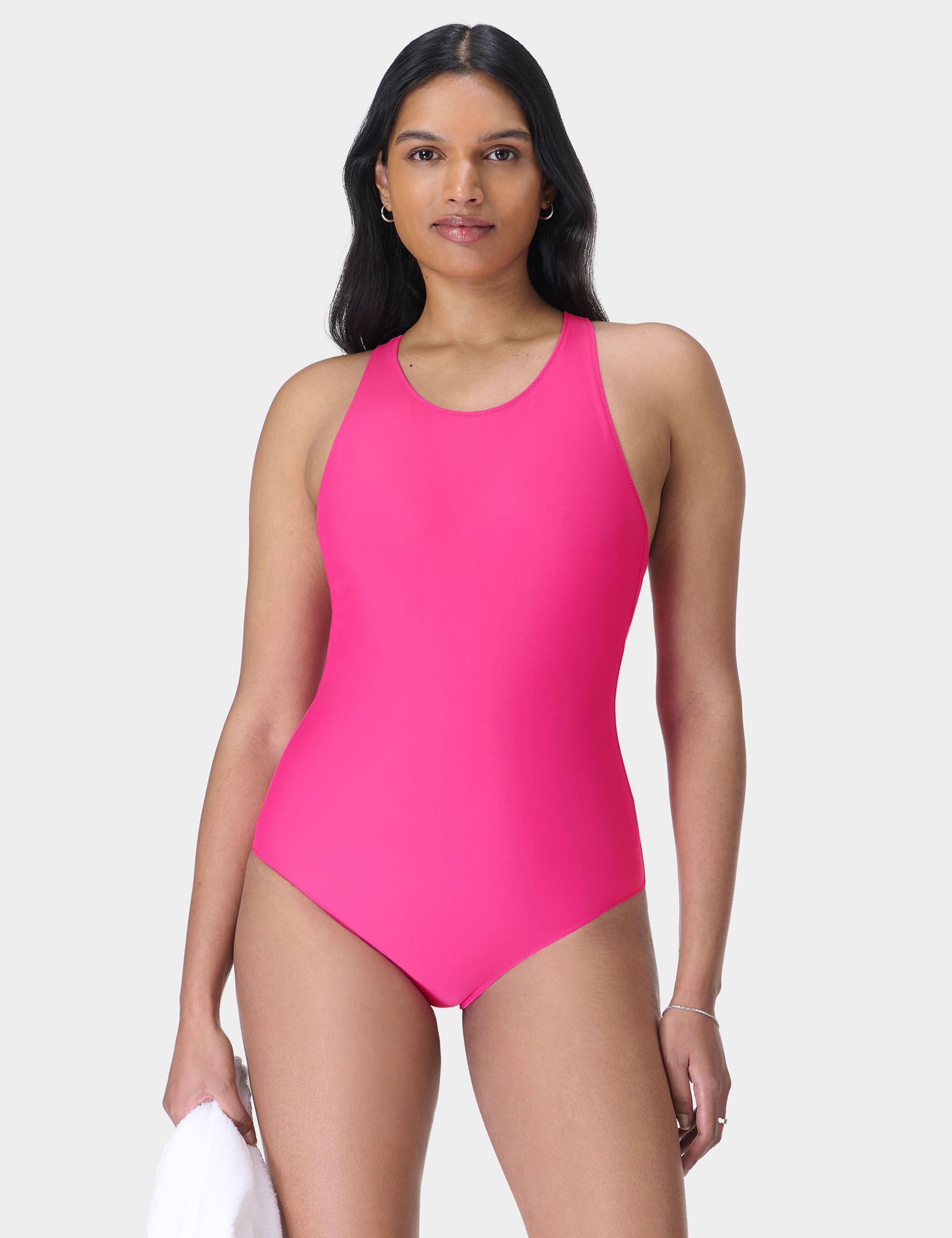 Hydropower Performance Scoop Neck Swimsuit