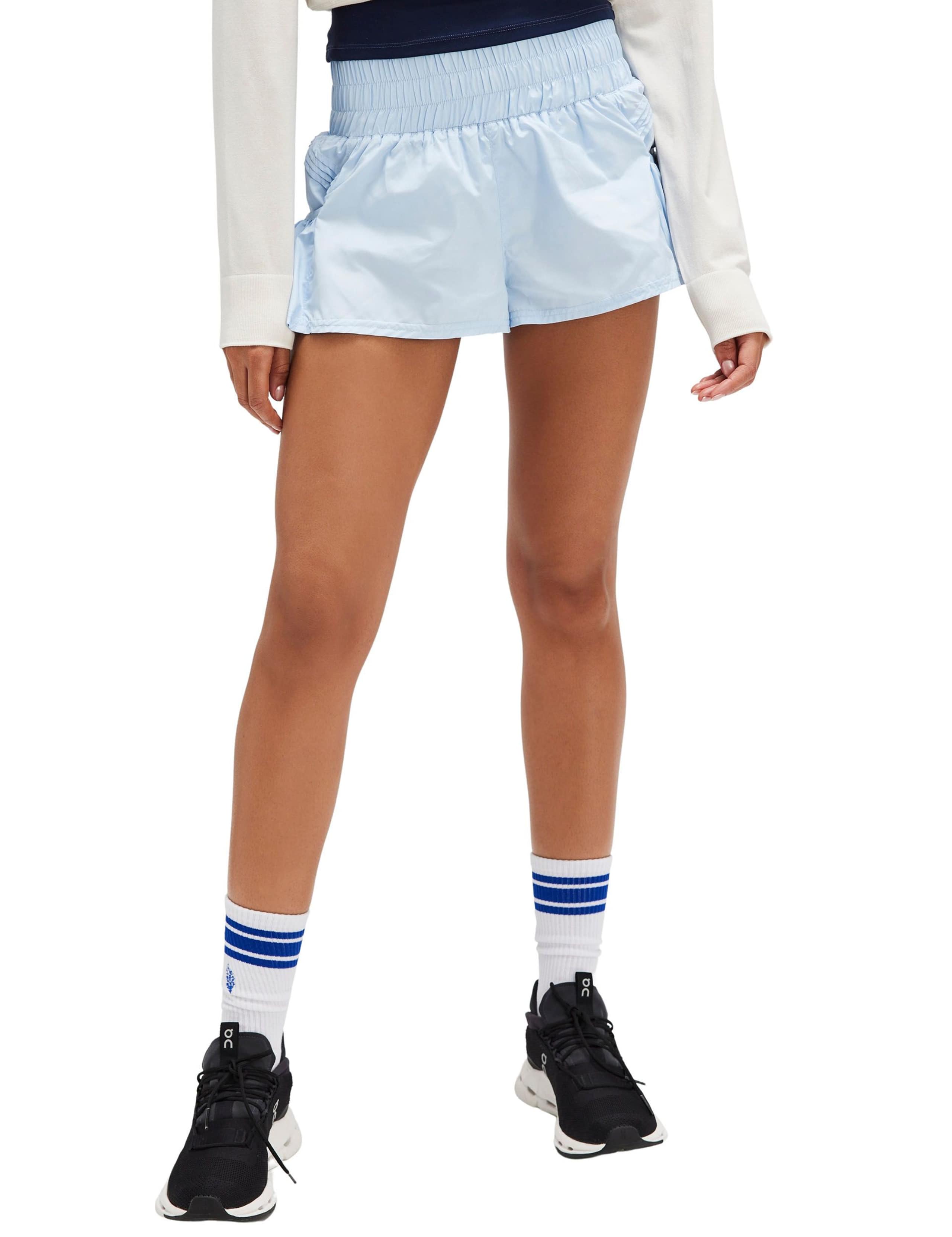 Get Your Flirt On High Waisted Gym Shorts