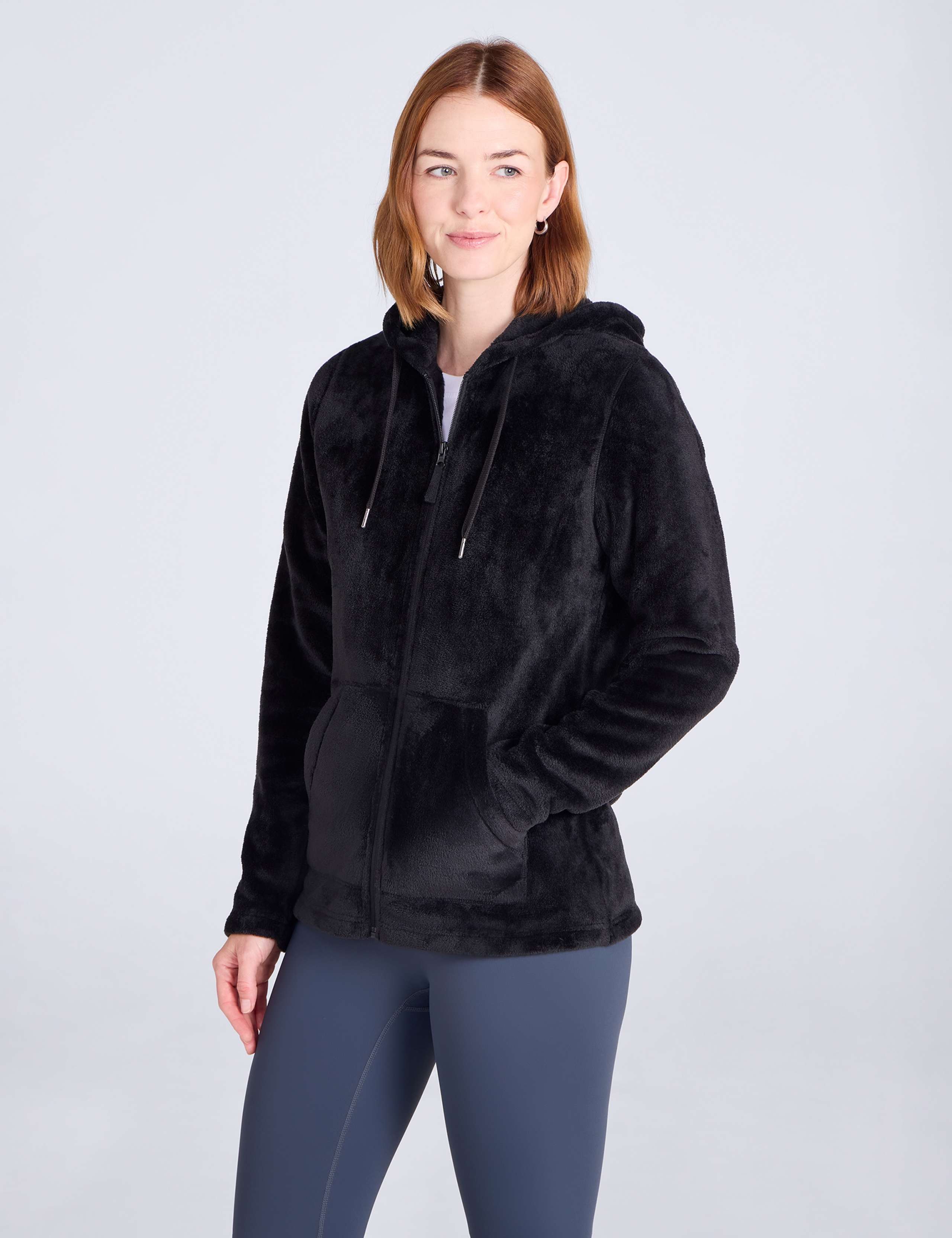 Snaggle Fleece Zip Up Hoodie