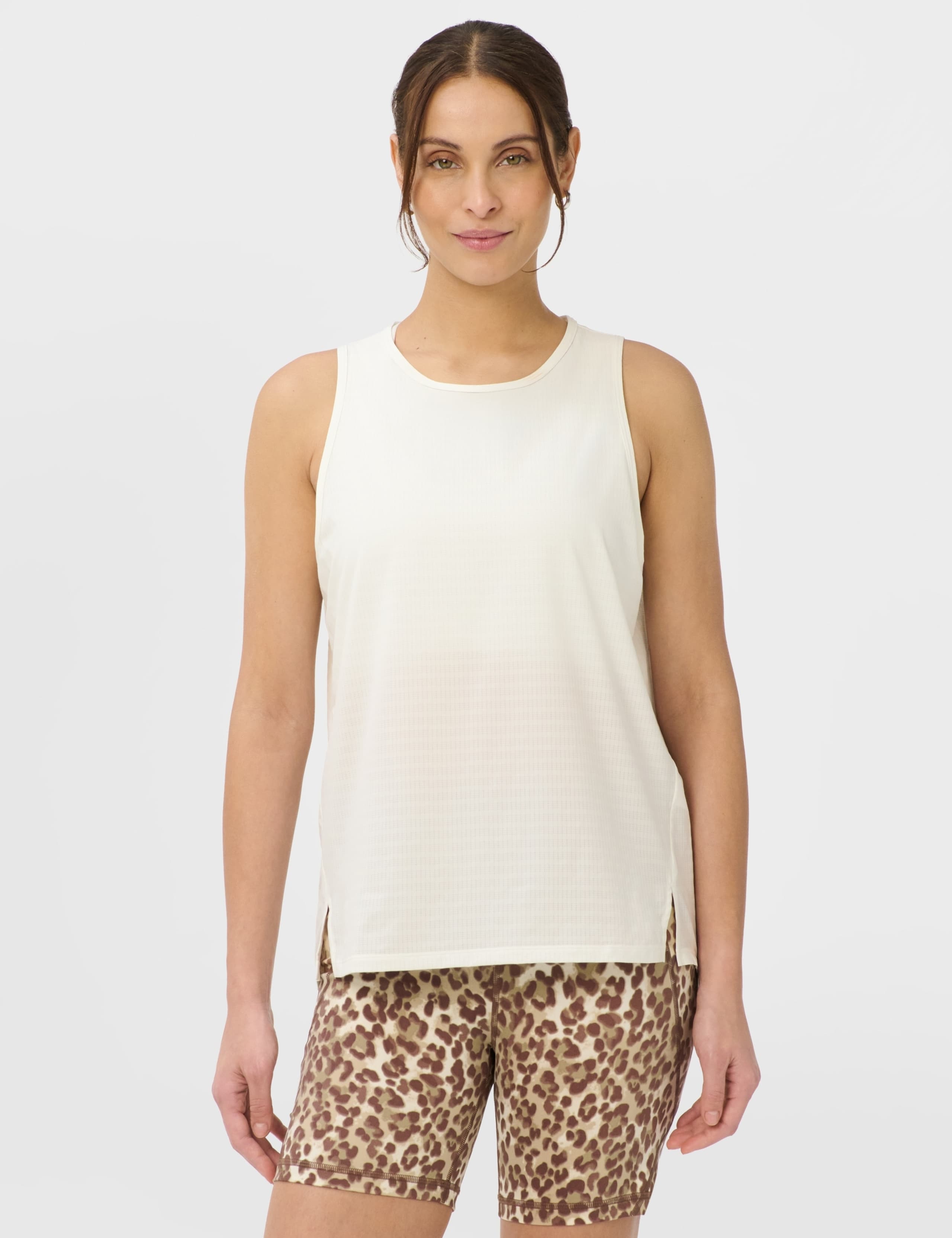 Ultimate Train Rib Round Neck Vest Top