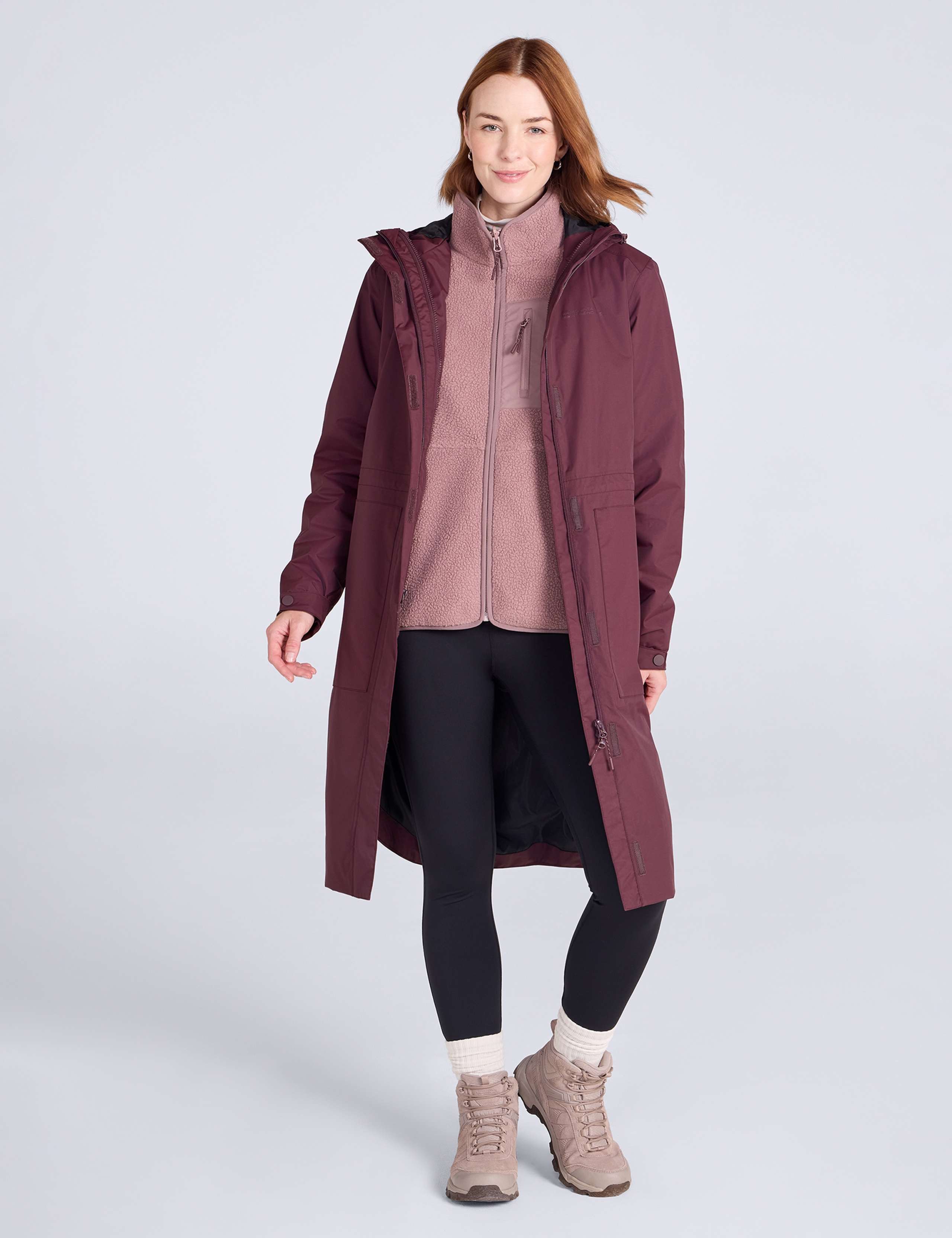 Hannah 3 in 1 Borg Sports Jacket