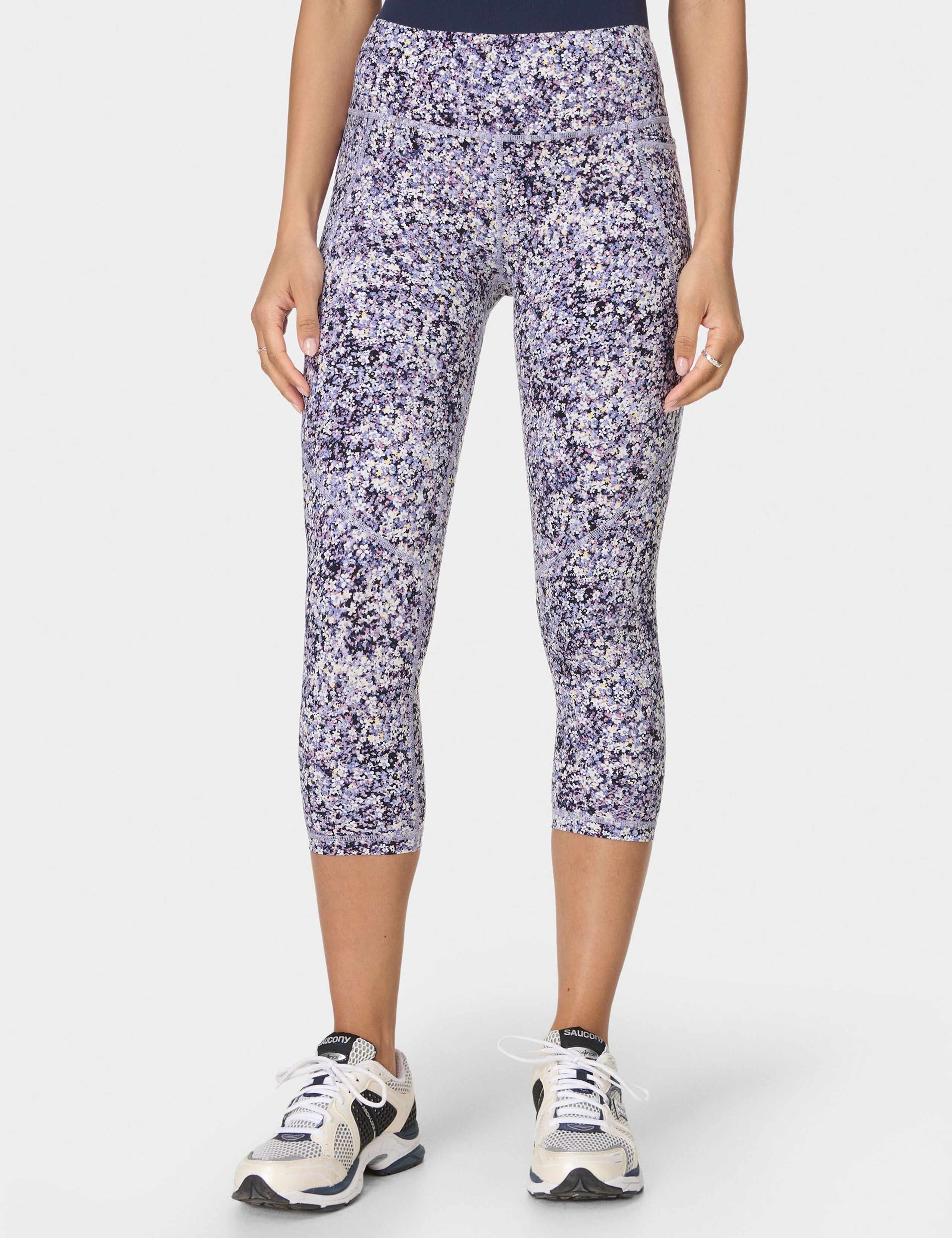 Power Printed Cropped Leggings