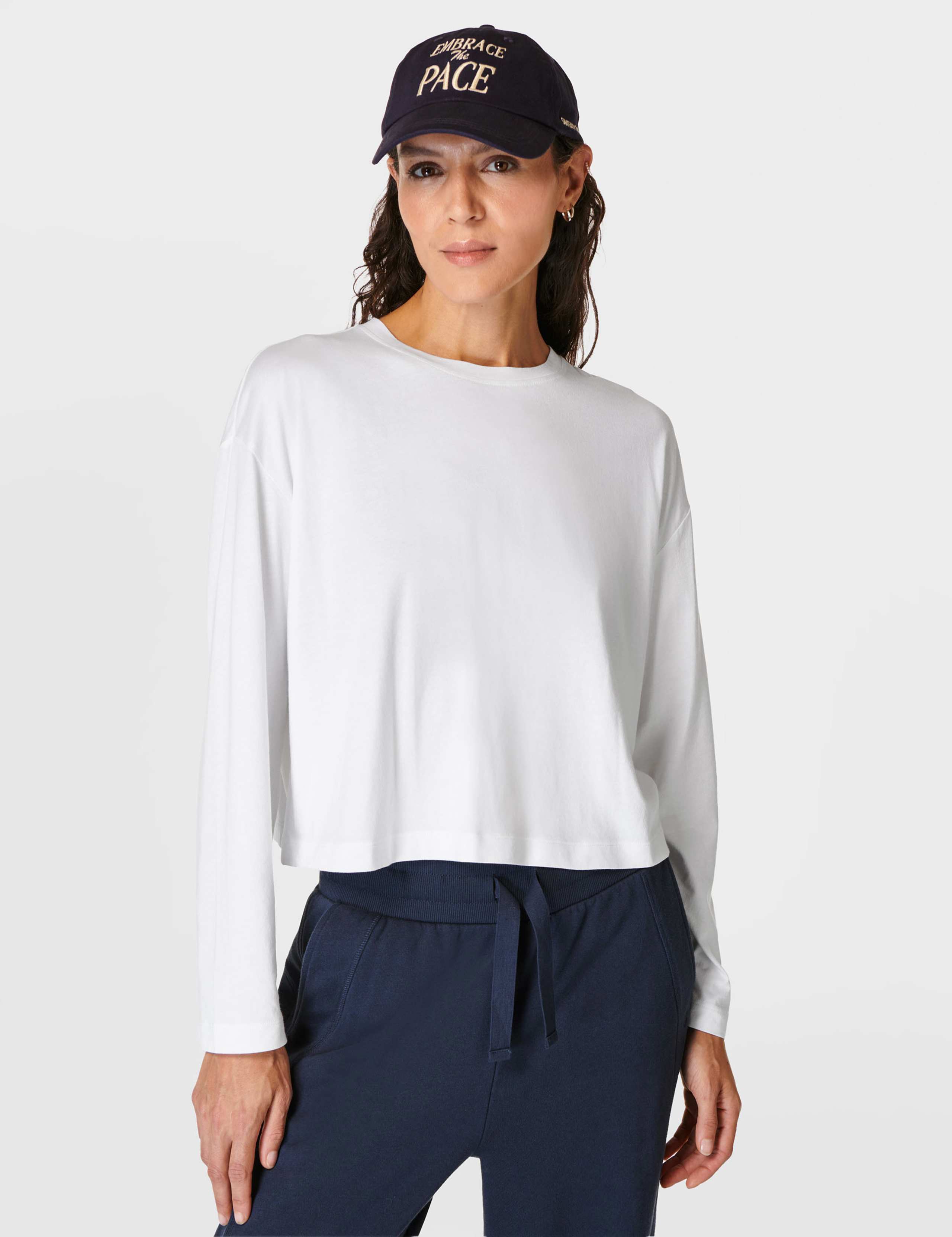 Essential Crew Neck Crop Top